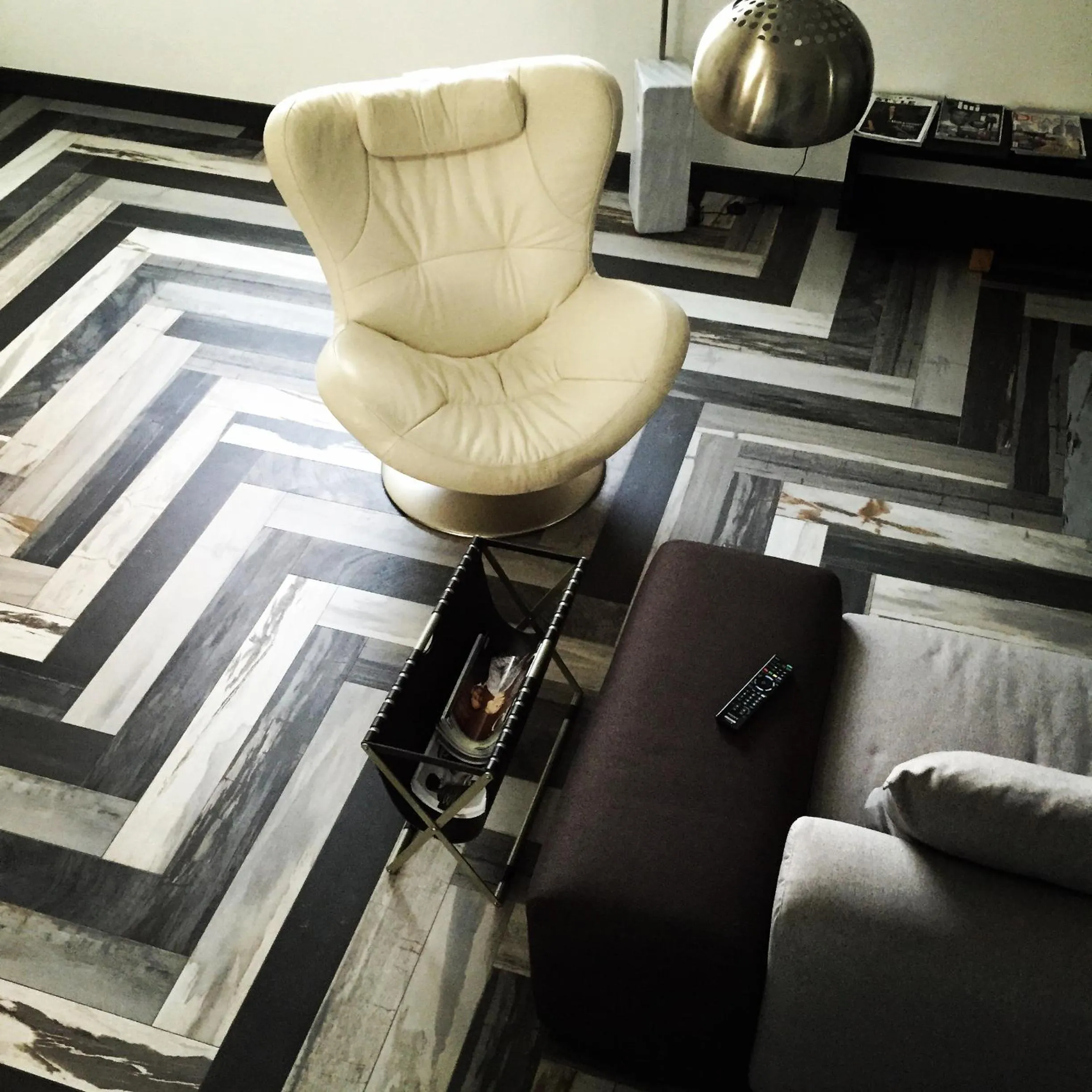 Communal lounge/ TV room in Residenza RoMa