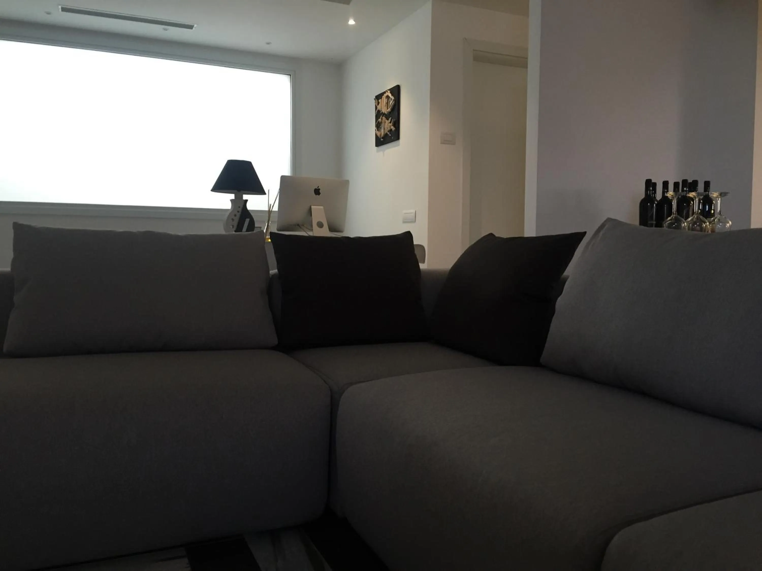 Communal lounge/ TV room in Residenza RoMa