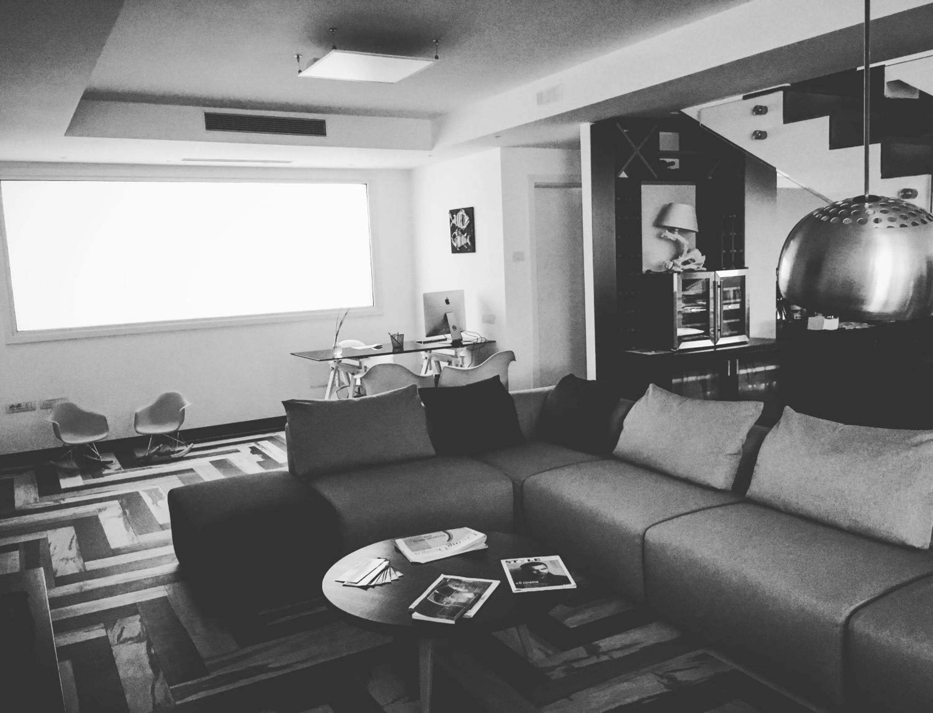 Communal lounge/ TV room in Residenza RoMa