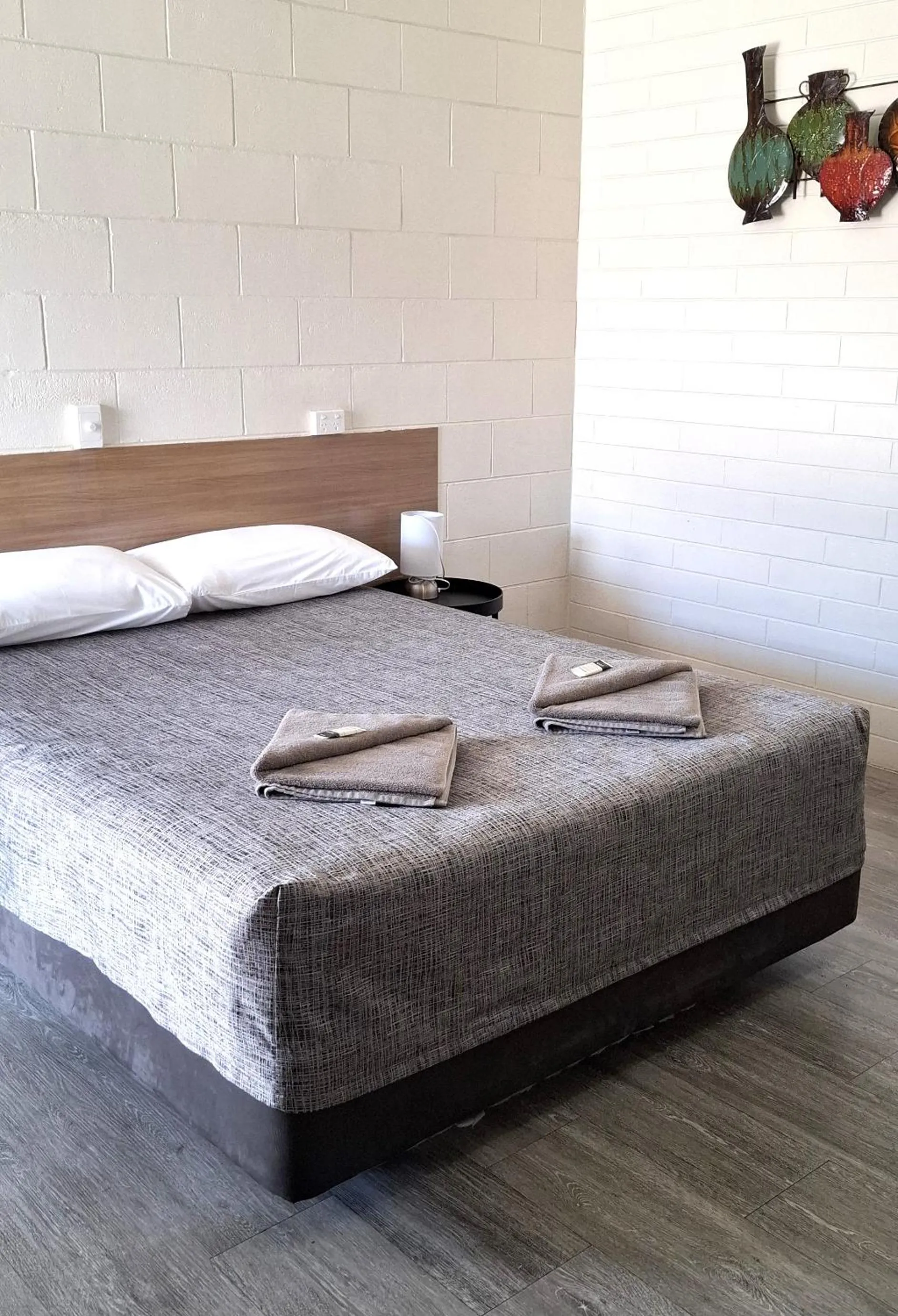 Bed in Burdekin Motor Inn