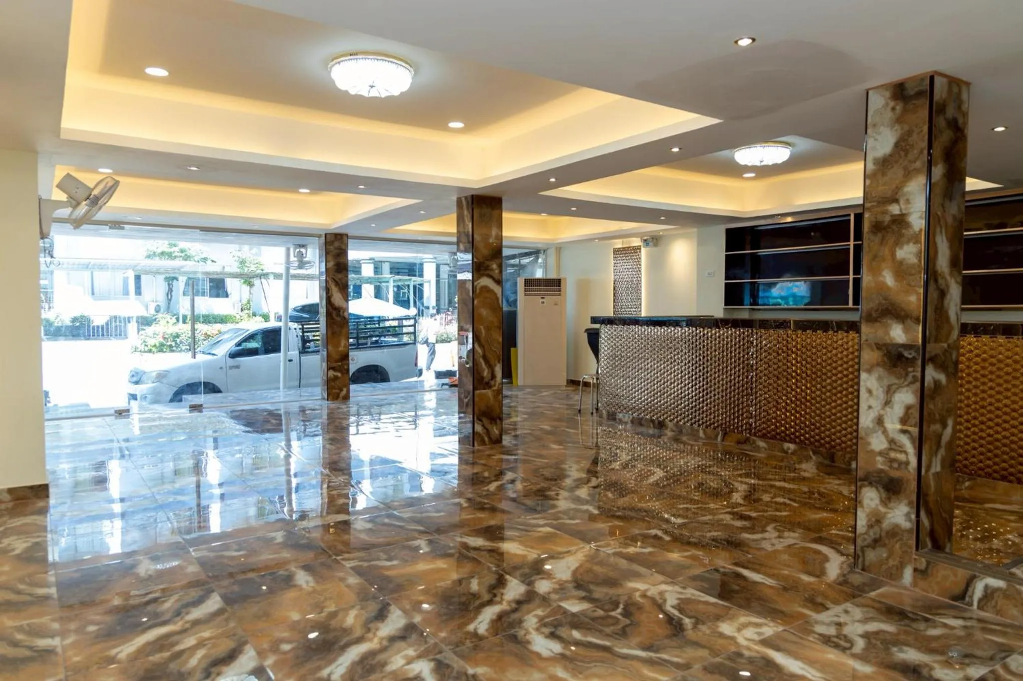 Lobby or reception in Sea Inn Pattaya