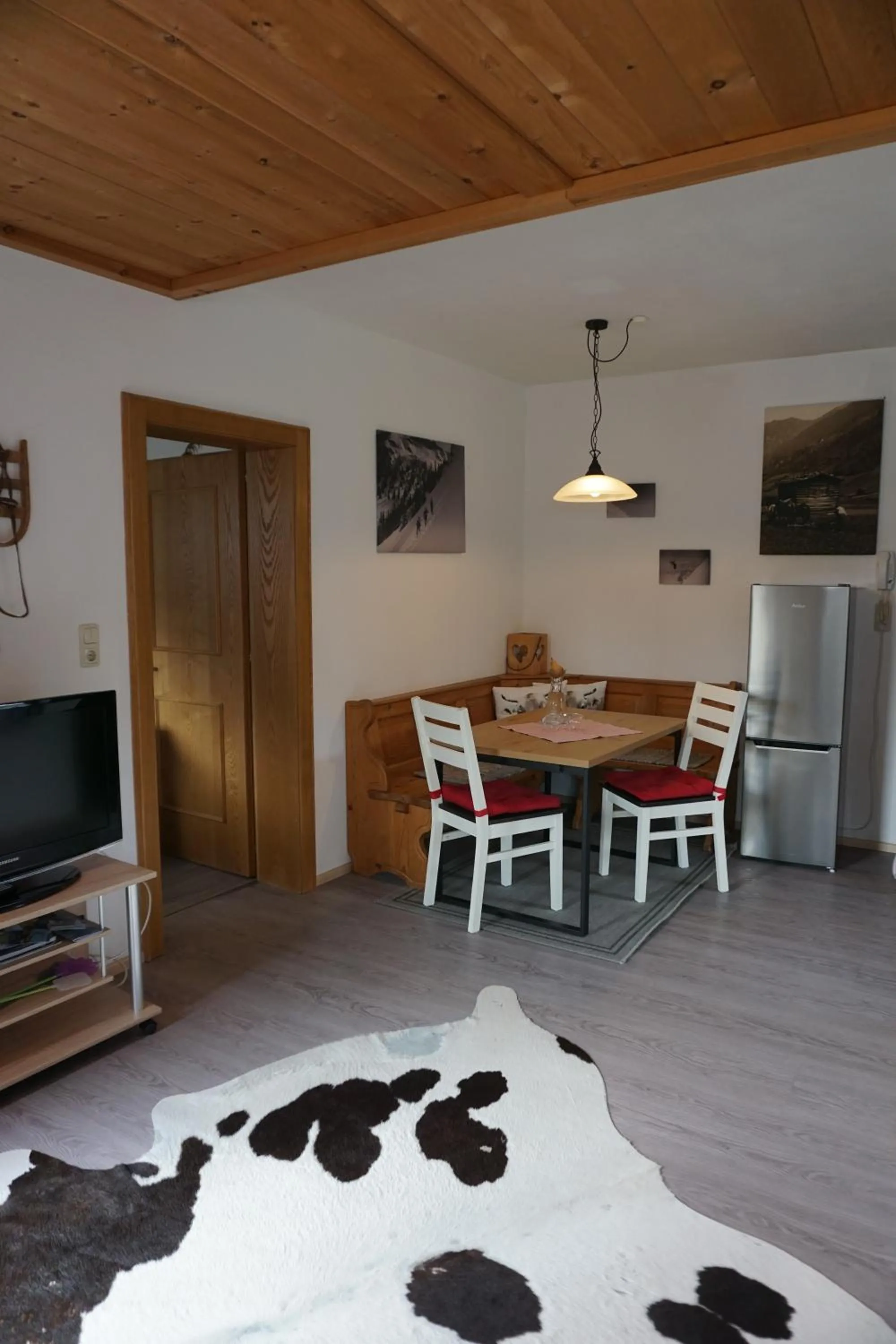 Dining area in Ferienwohnungen Bauernhof Andreas Kleiner