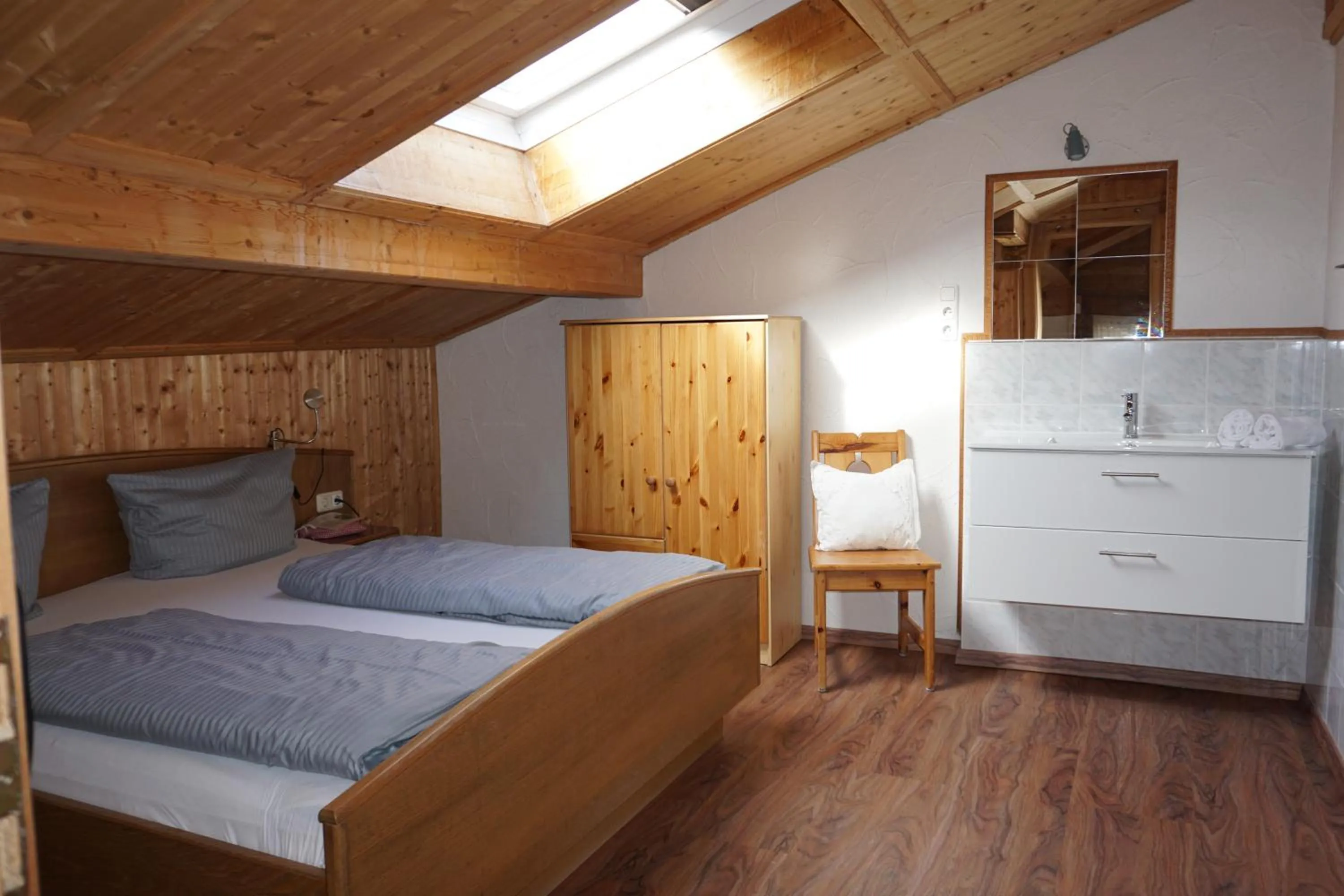 Bed in Ferienwohnungen Bauernhof Andreas Kleiner