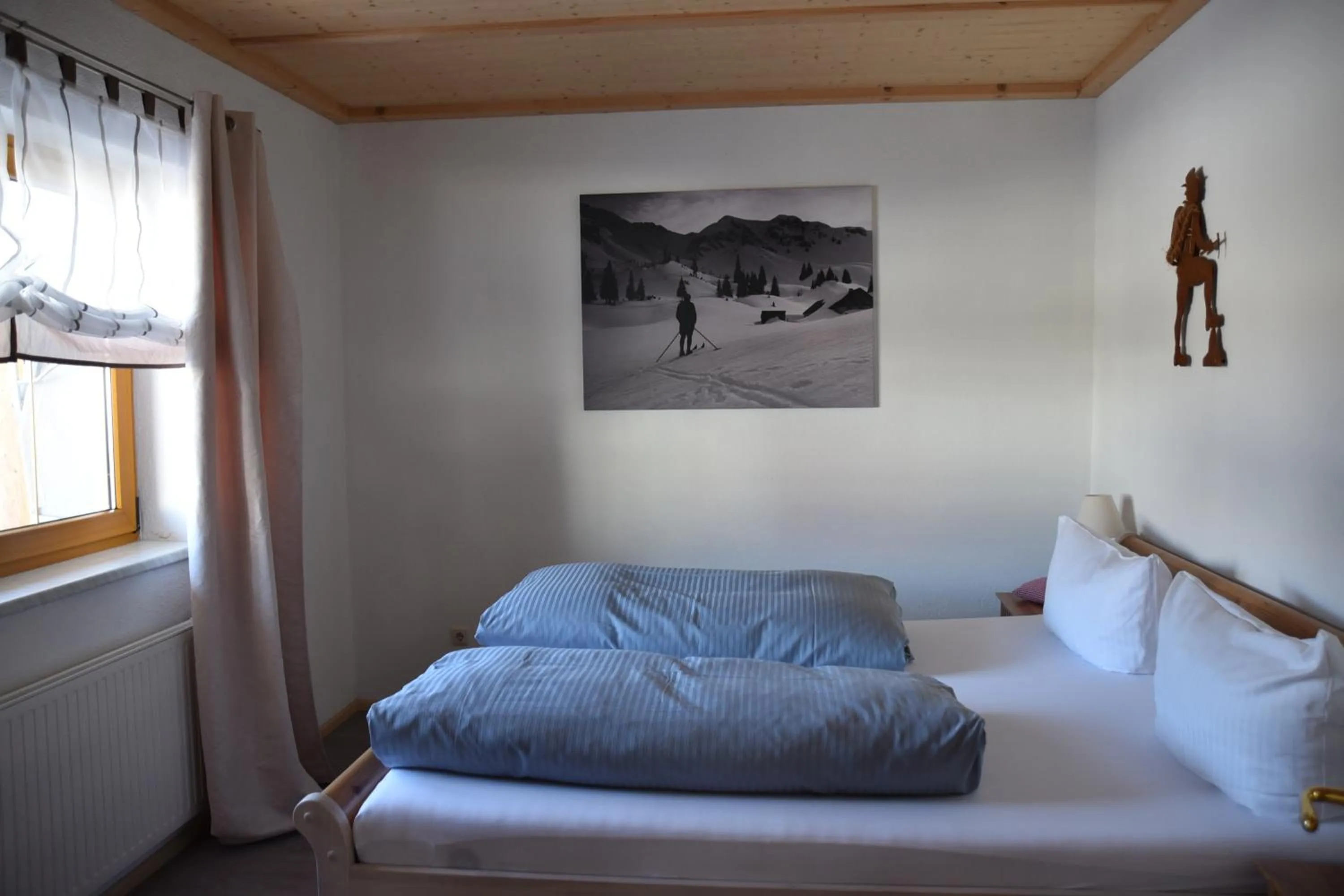 Bed in Ferienwohnungen Bauernhof Andreas Kleiner