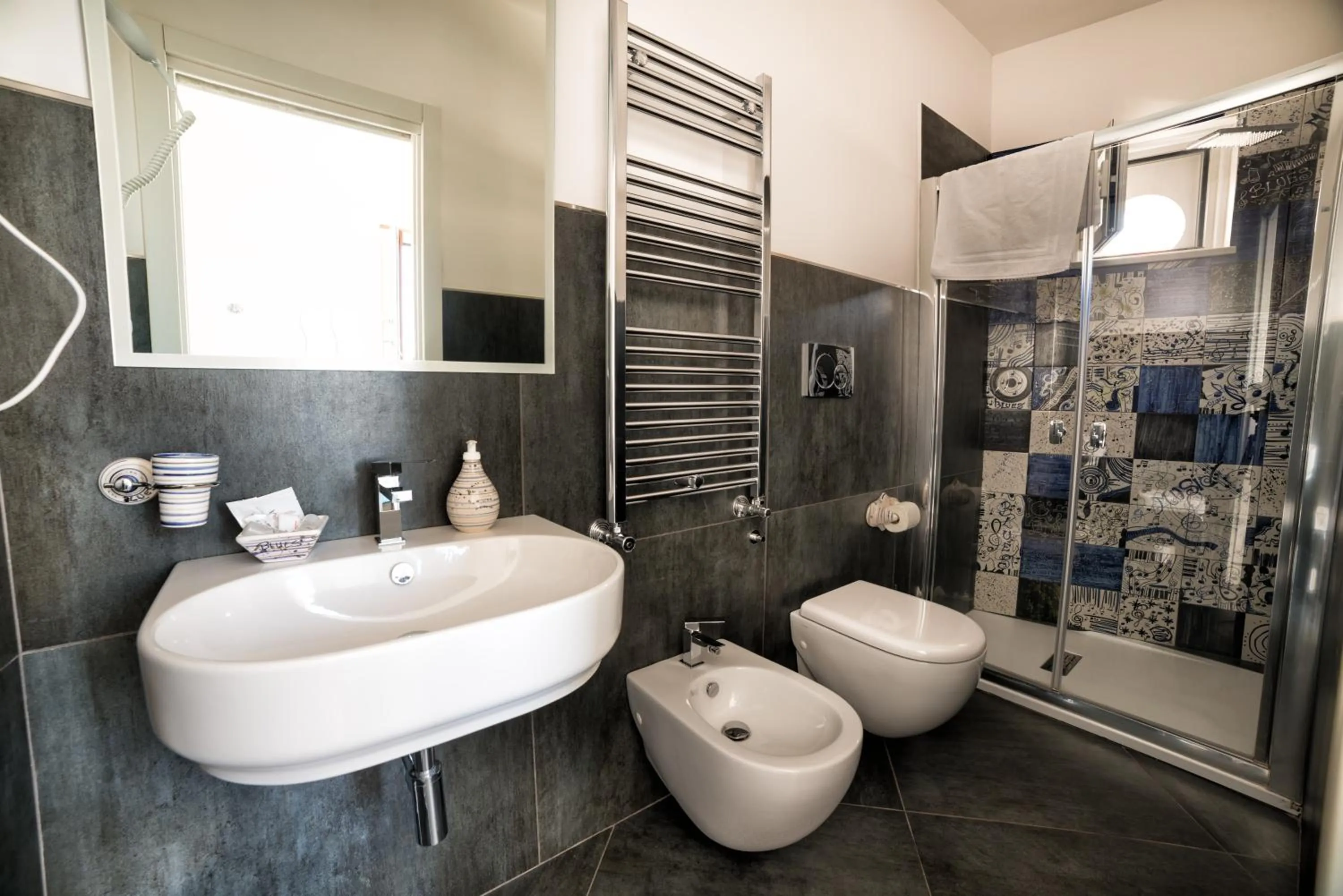 Bathroom in B&B La Chiave