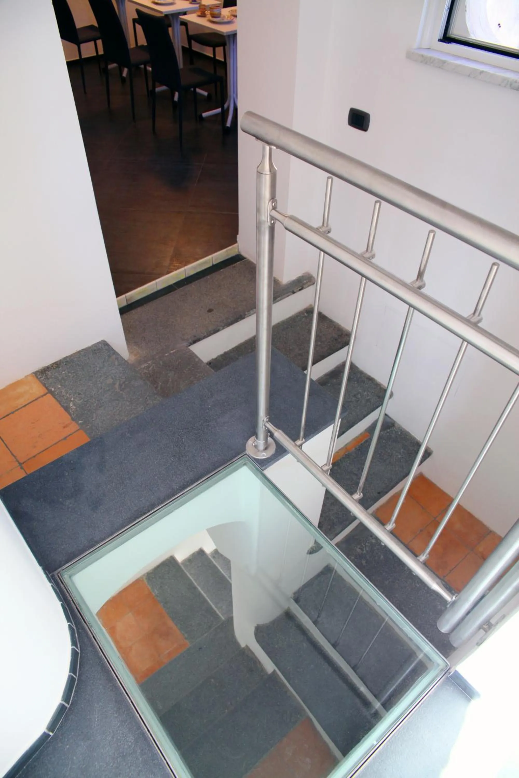 Communal lounge/ TV room in B&B La Chiave