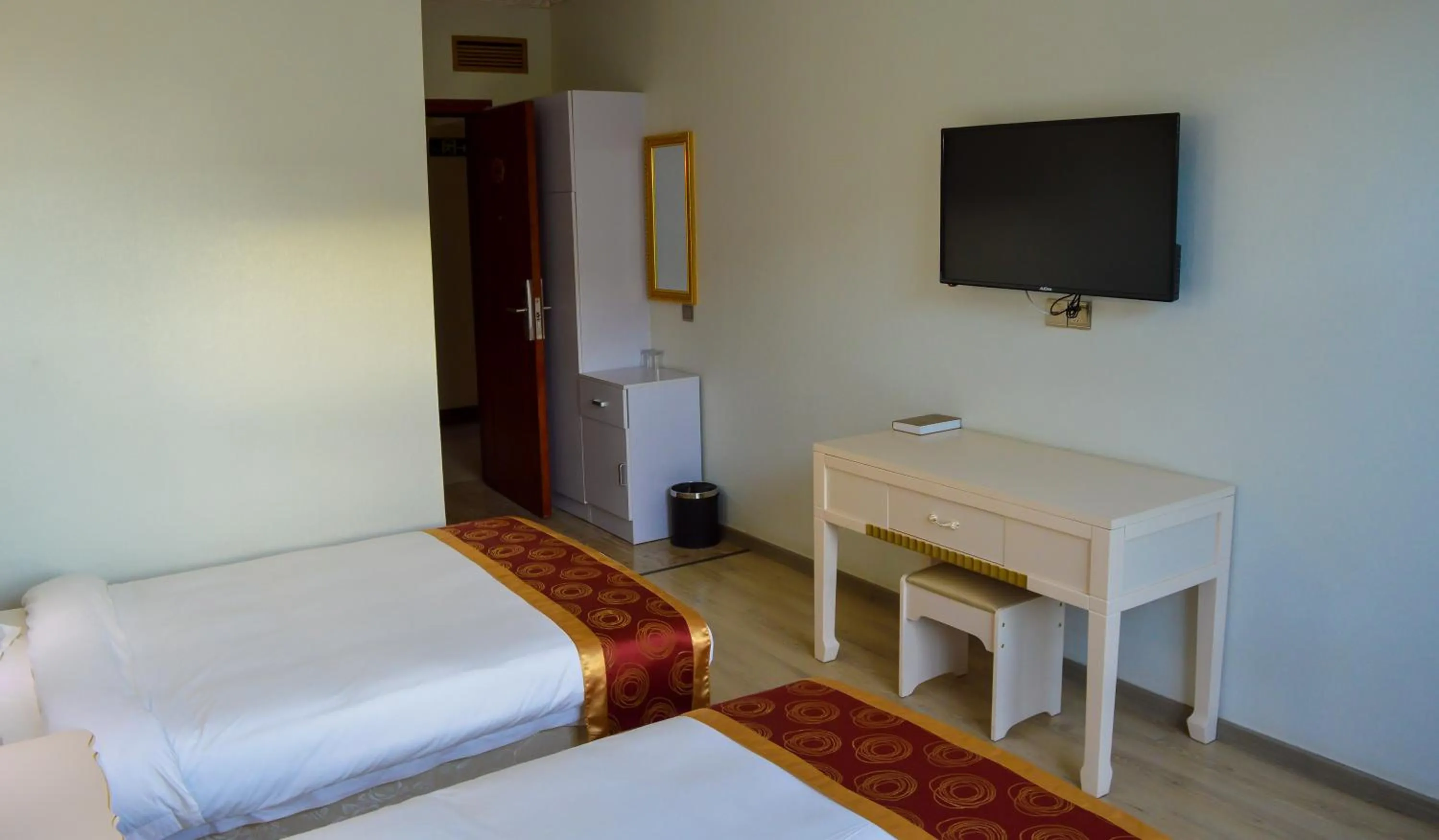 Bed in Wuduria Hotel