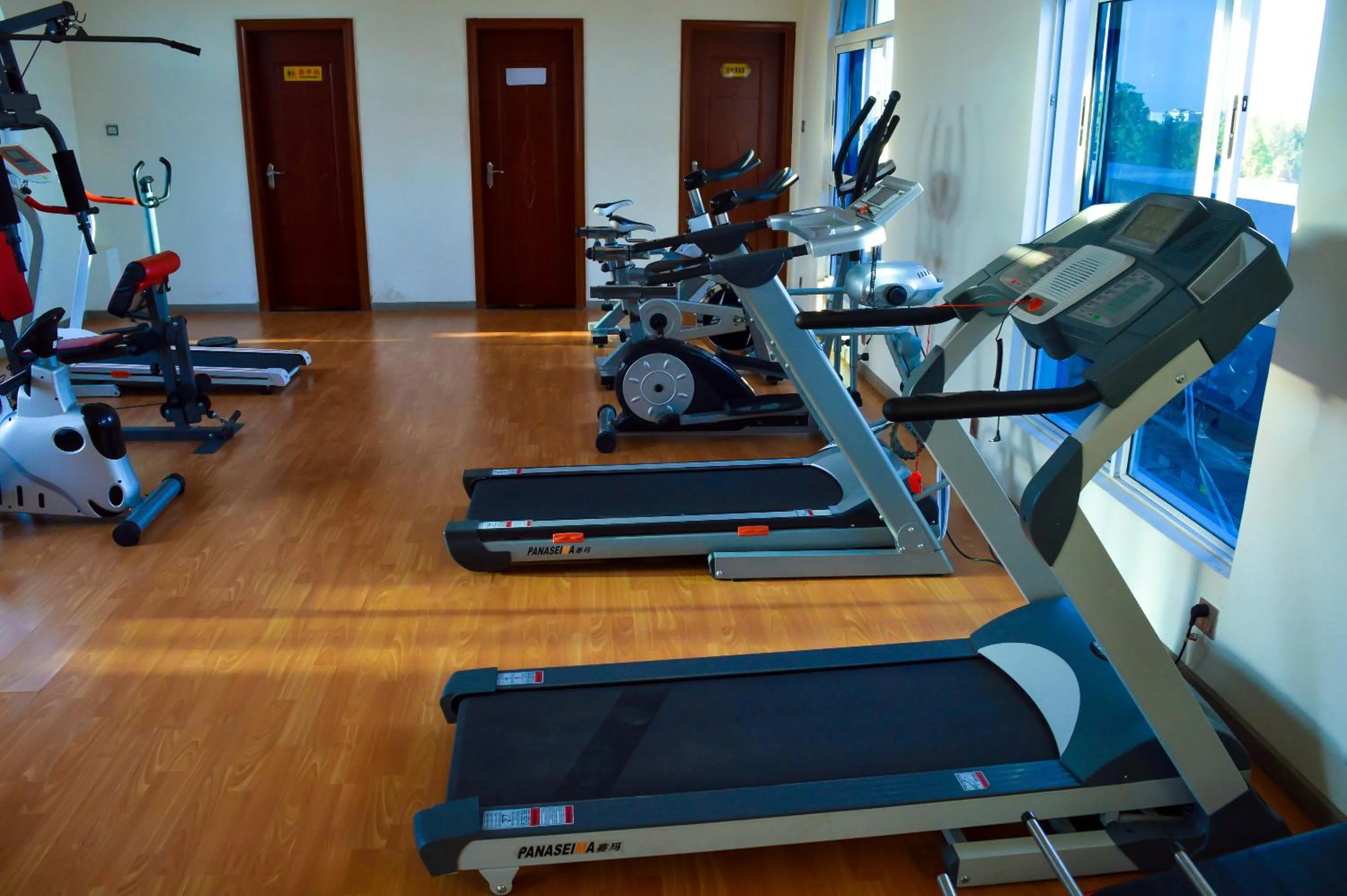 Fitness centre/facilities in Wuduria Hotel
