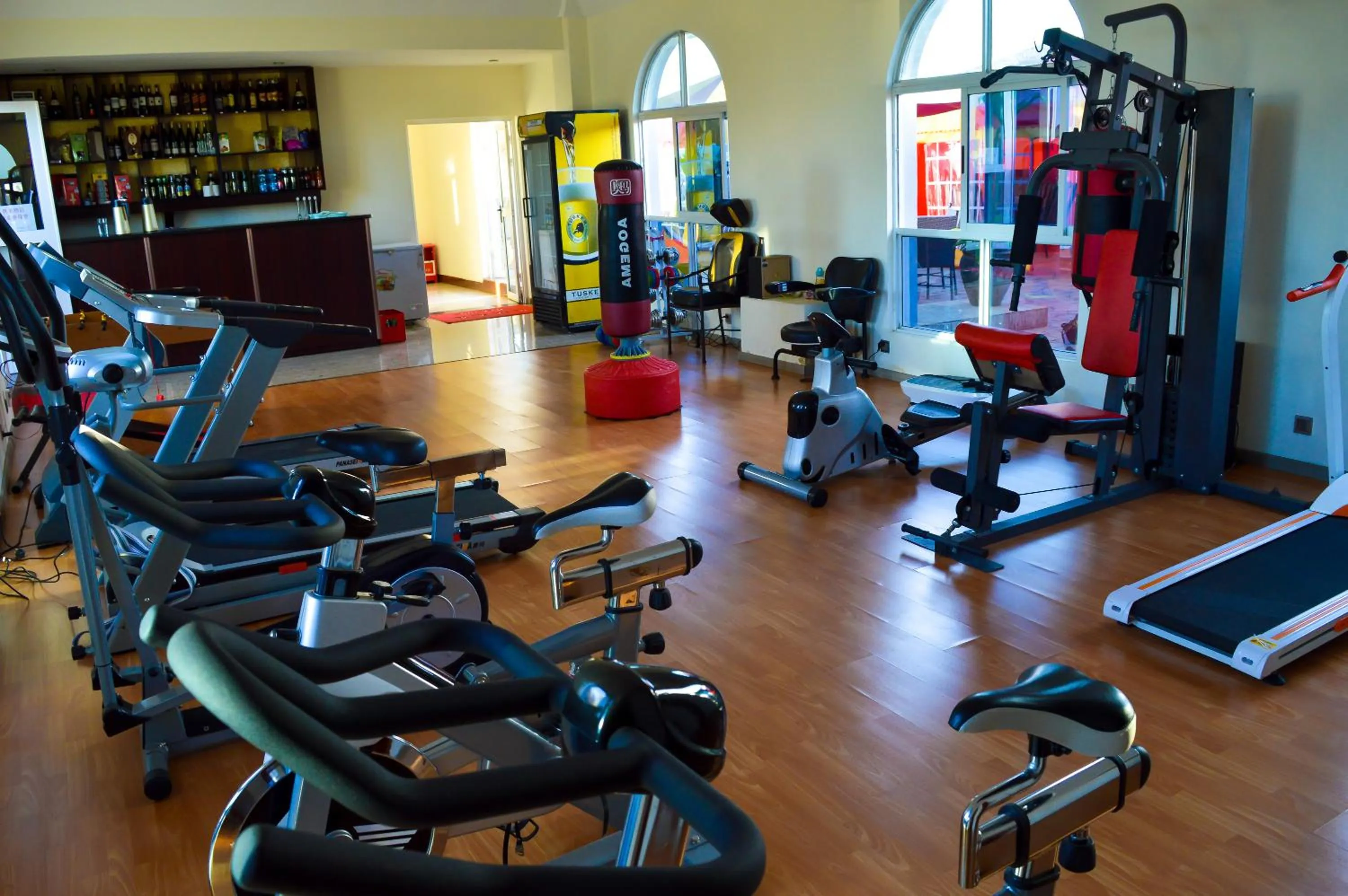 Fitness centre/facilities in Wuduria Hotel