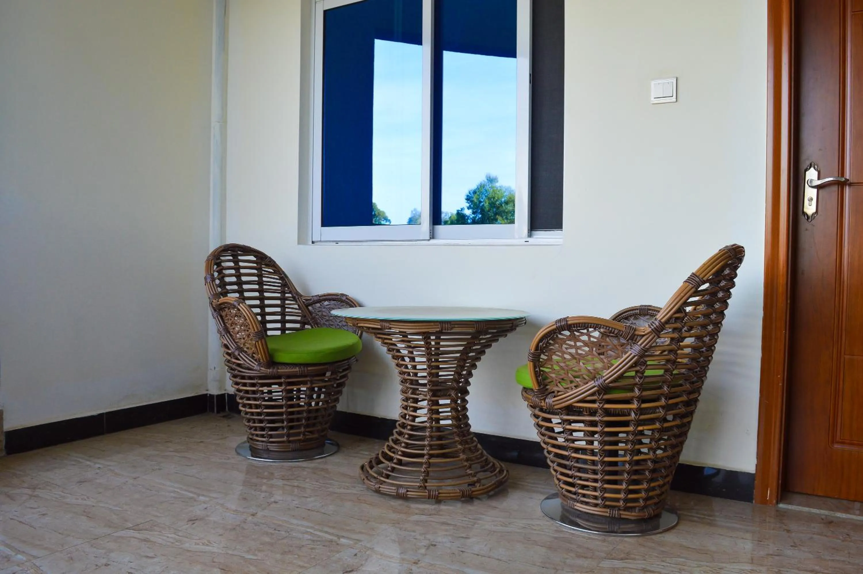 Patio in Wuduria Hotel