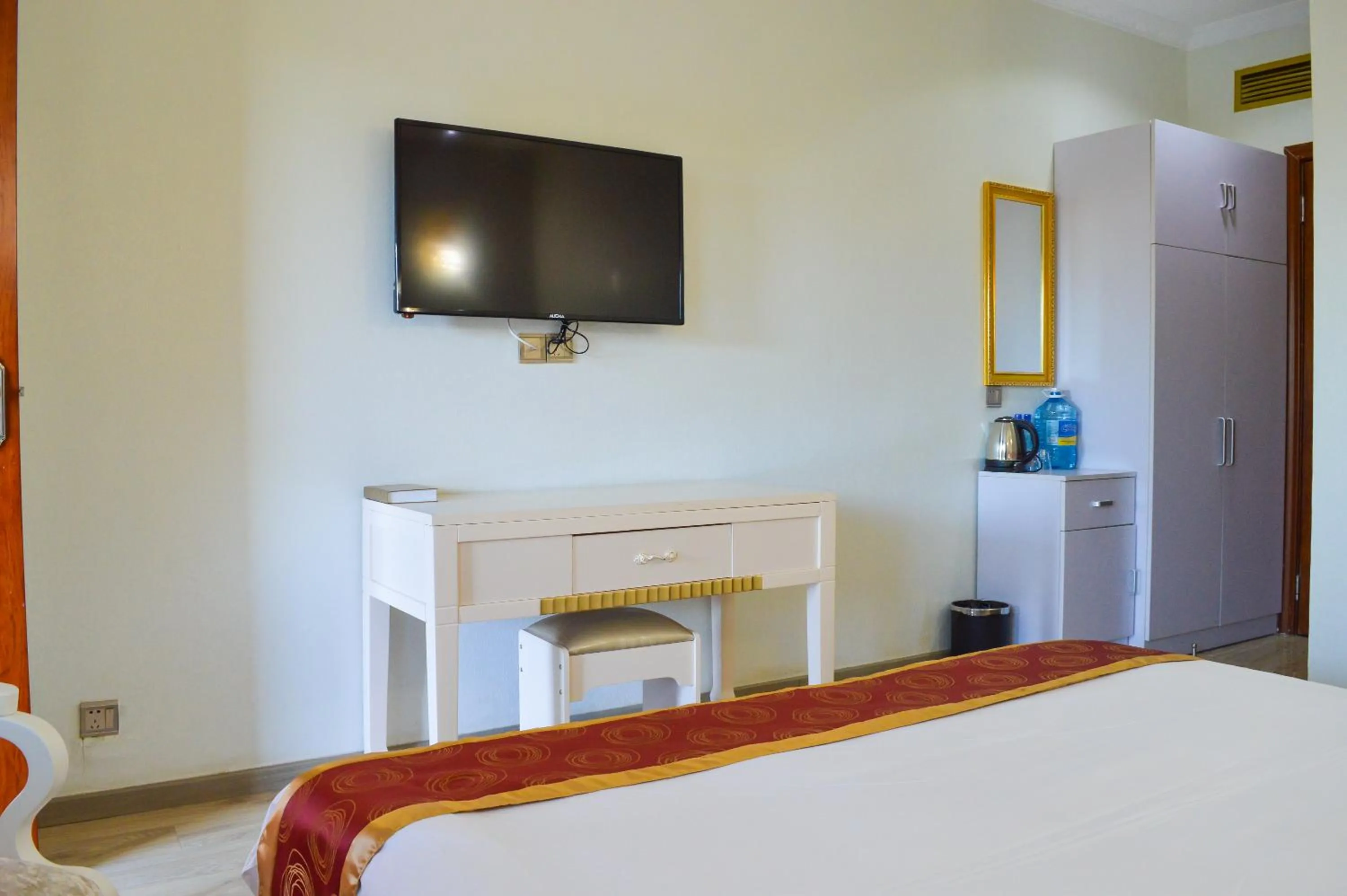 Bed in Wuduria Hotel