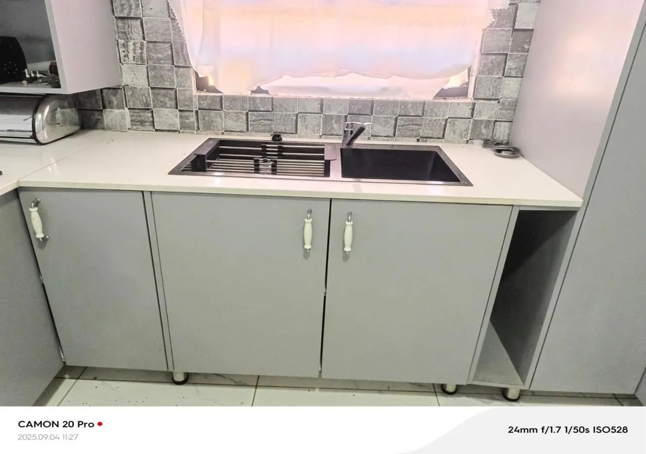 Kitchen or kitchenette in Raneziah Guesthouse