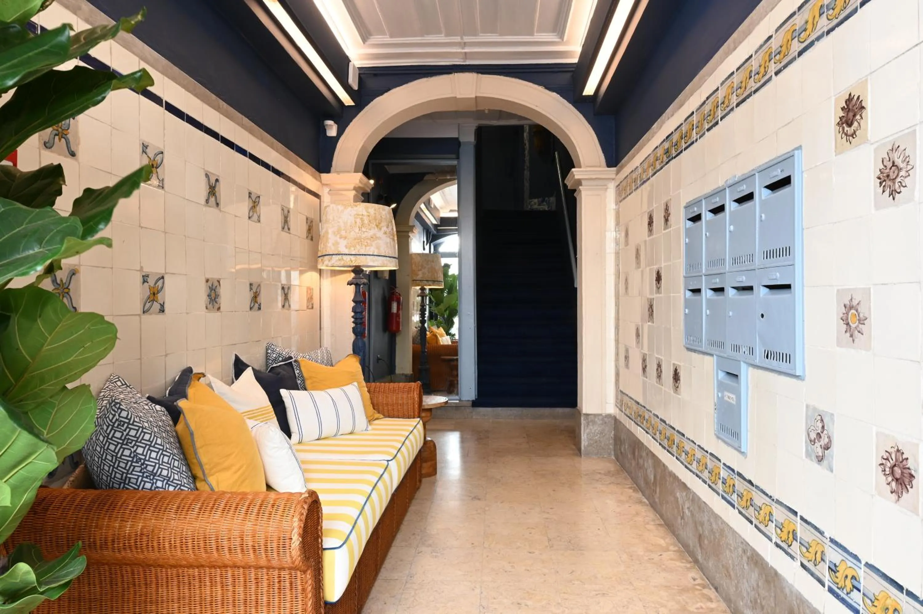 Seating area in Sapateiros 44