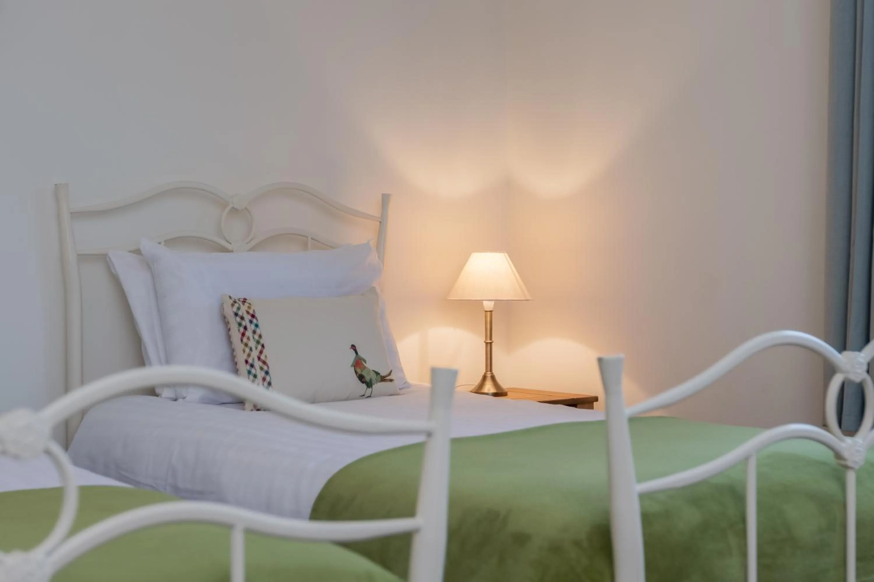 Bed in The Grainary Cottages