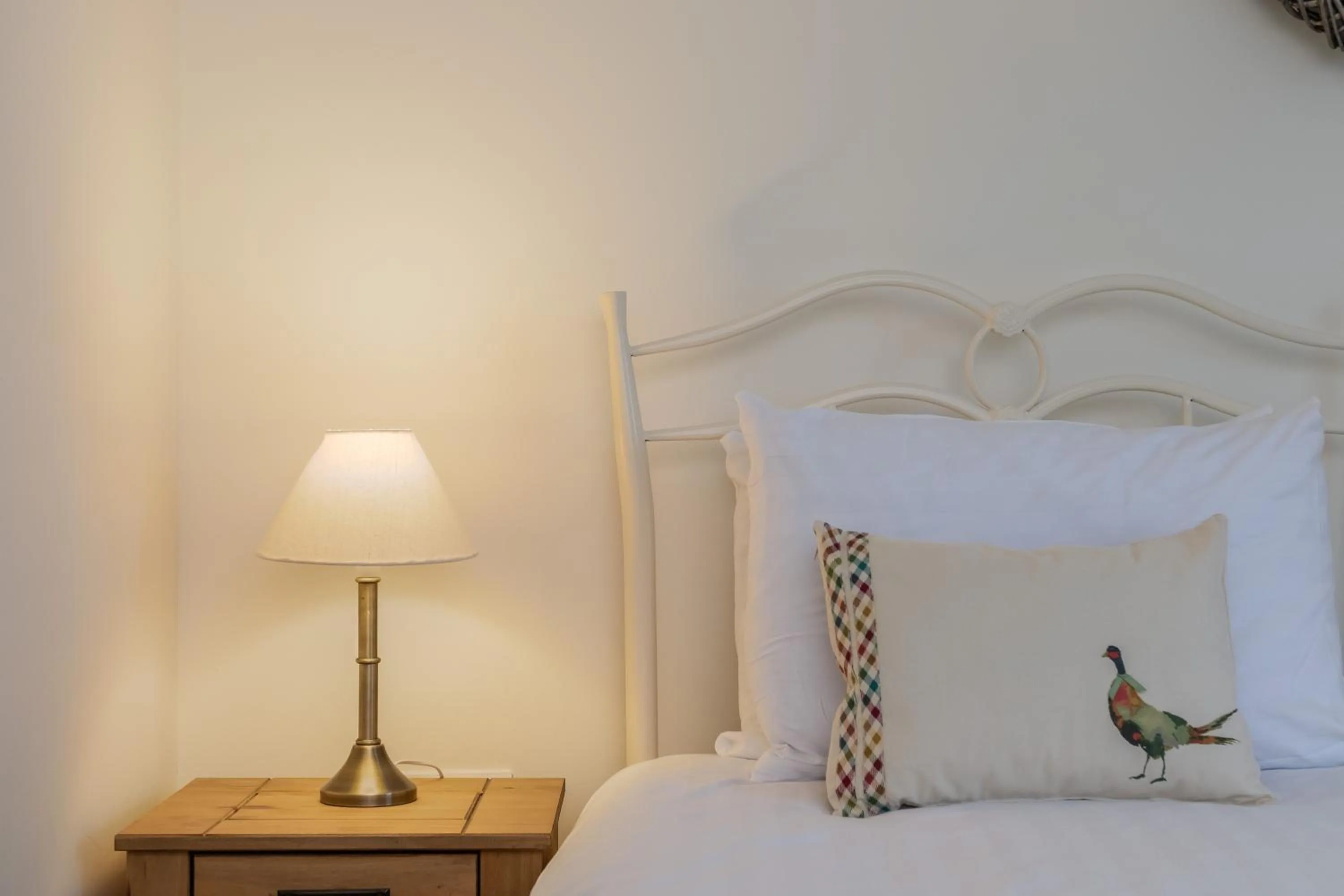 Bed in The Grainary Cottages