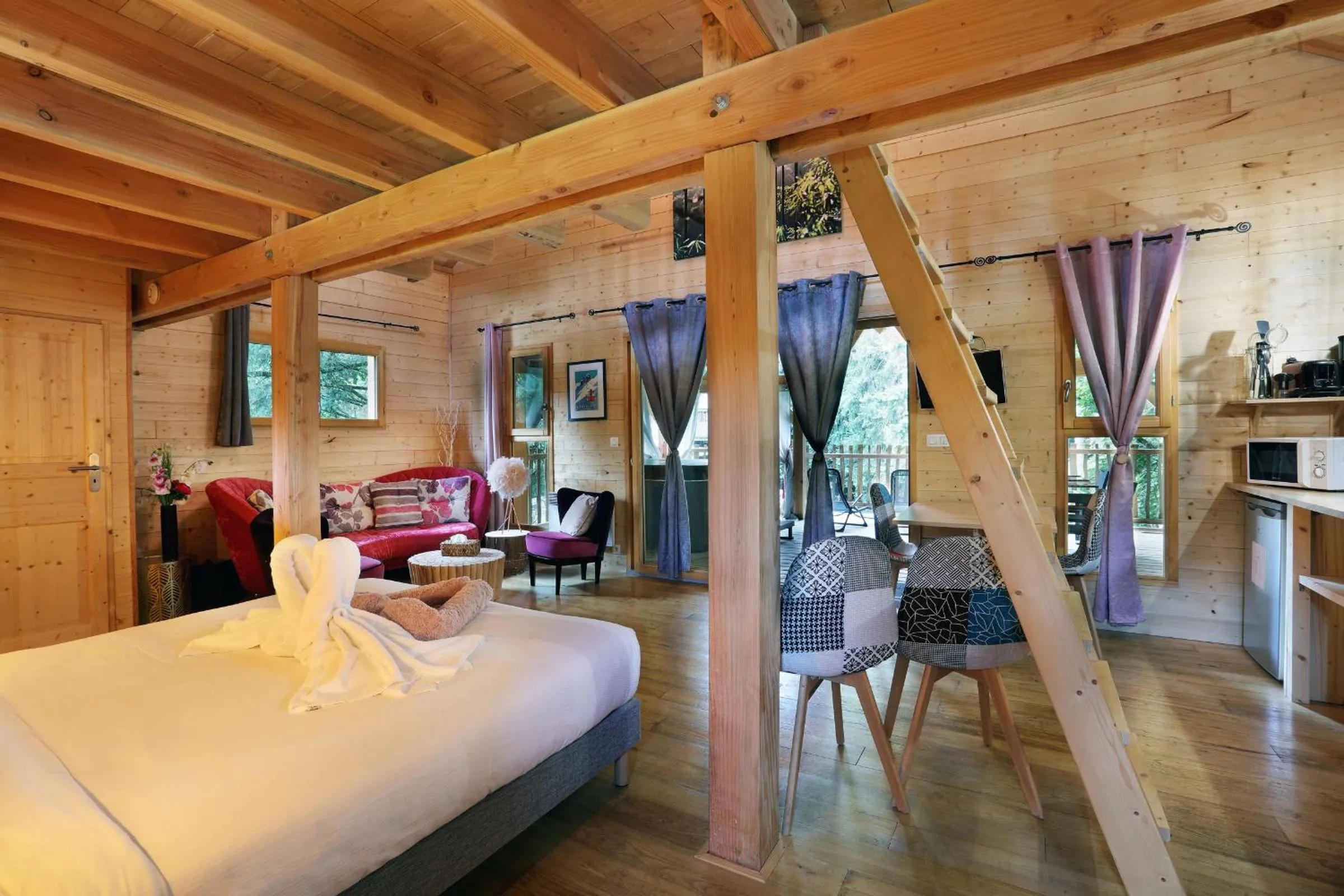 Bed in Les Lodges de Babylone
