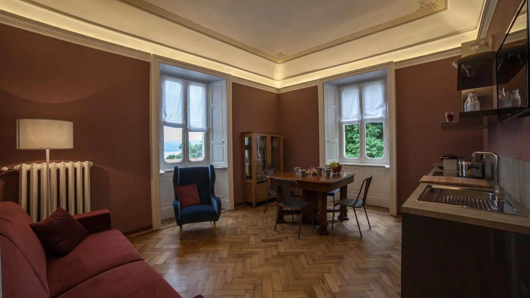 Kitchen or kitchenette in Venegoni Maison De Charme