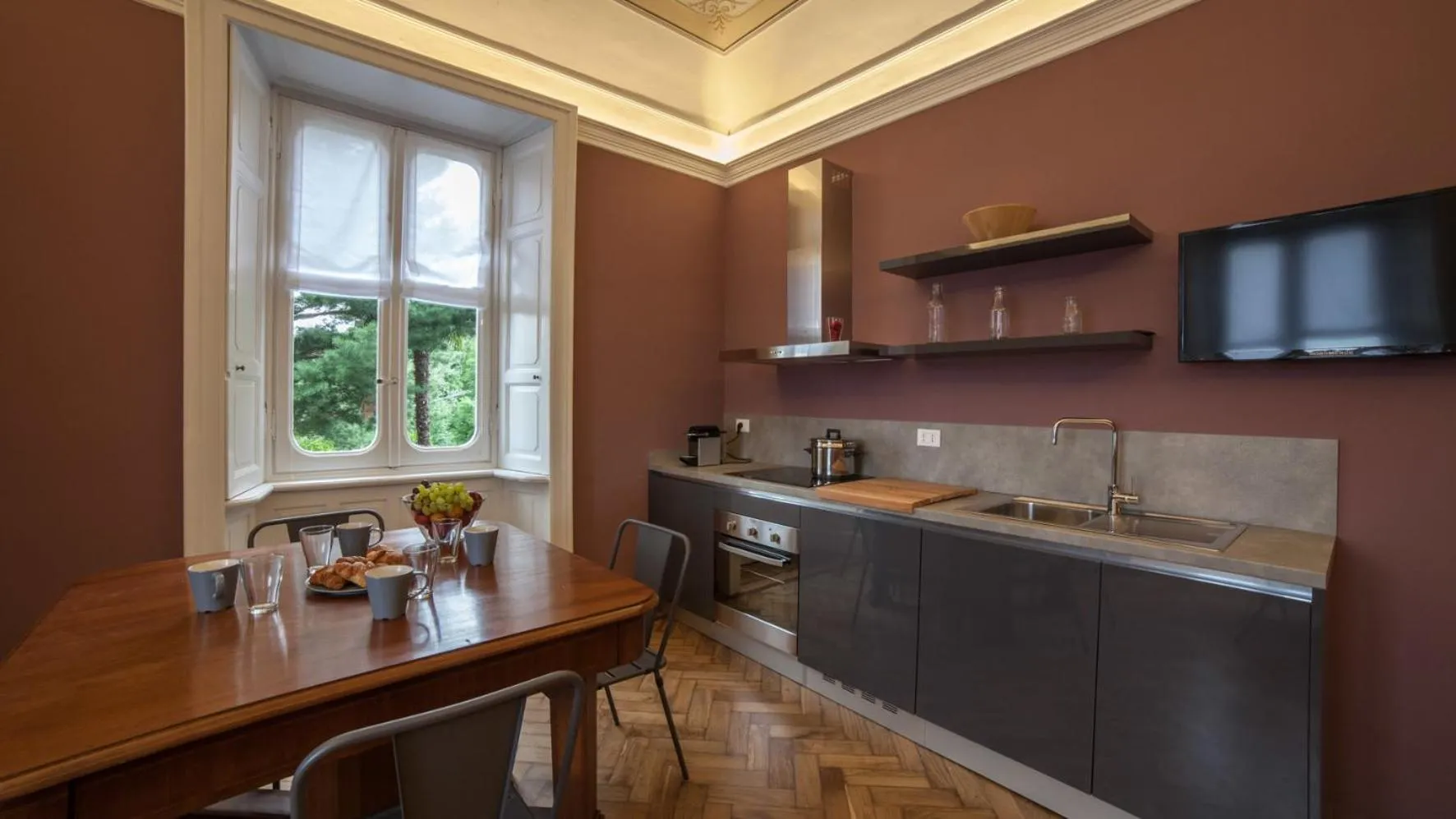 Kitchen or kitchenette in Venegoni Maison De Charme