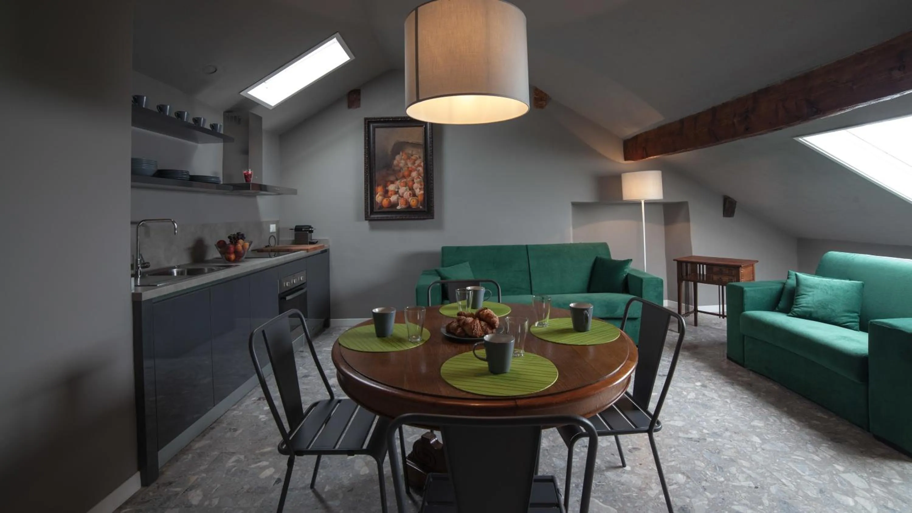 Kitchen or kitchenette in Venegoni Maison De Charme