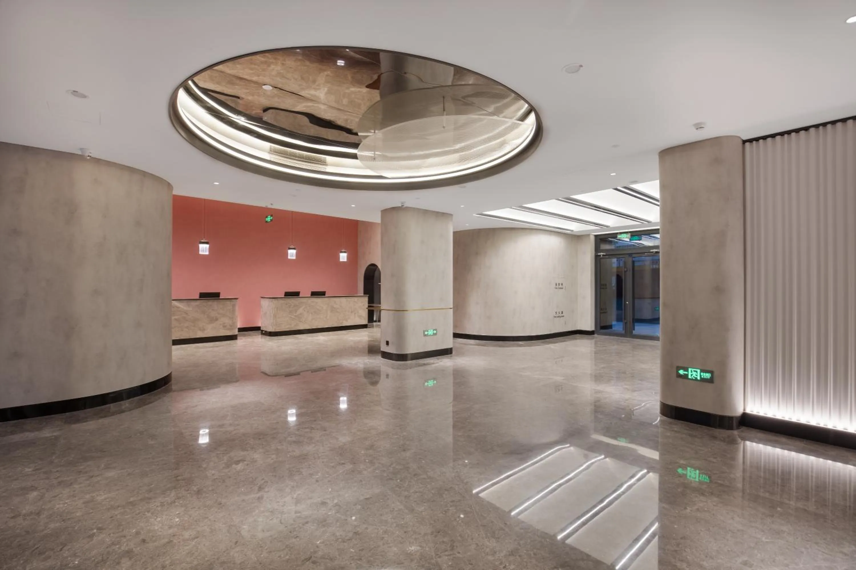 Lobby or reception in Orange Beijing Yansha Landmark Hotel