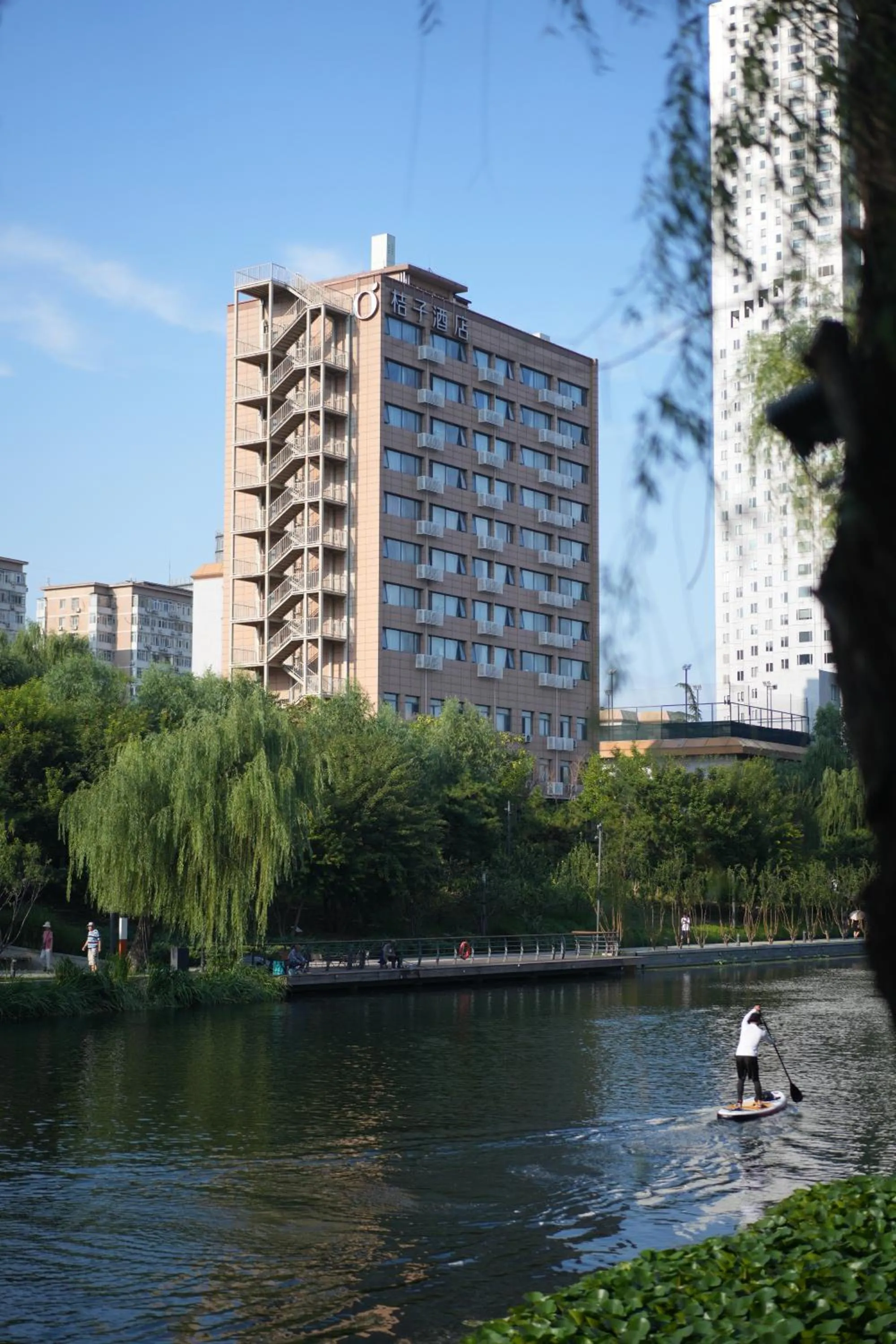 Property building in Orange Beijing Yansha Landmark Hotel