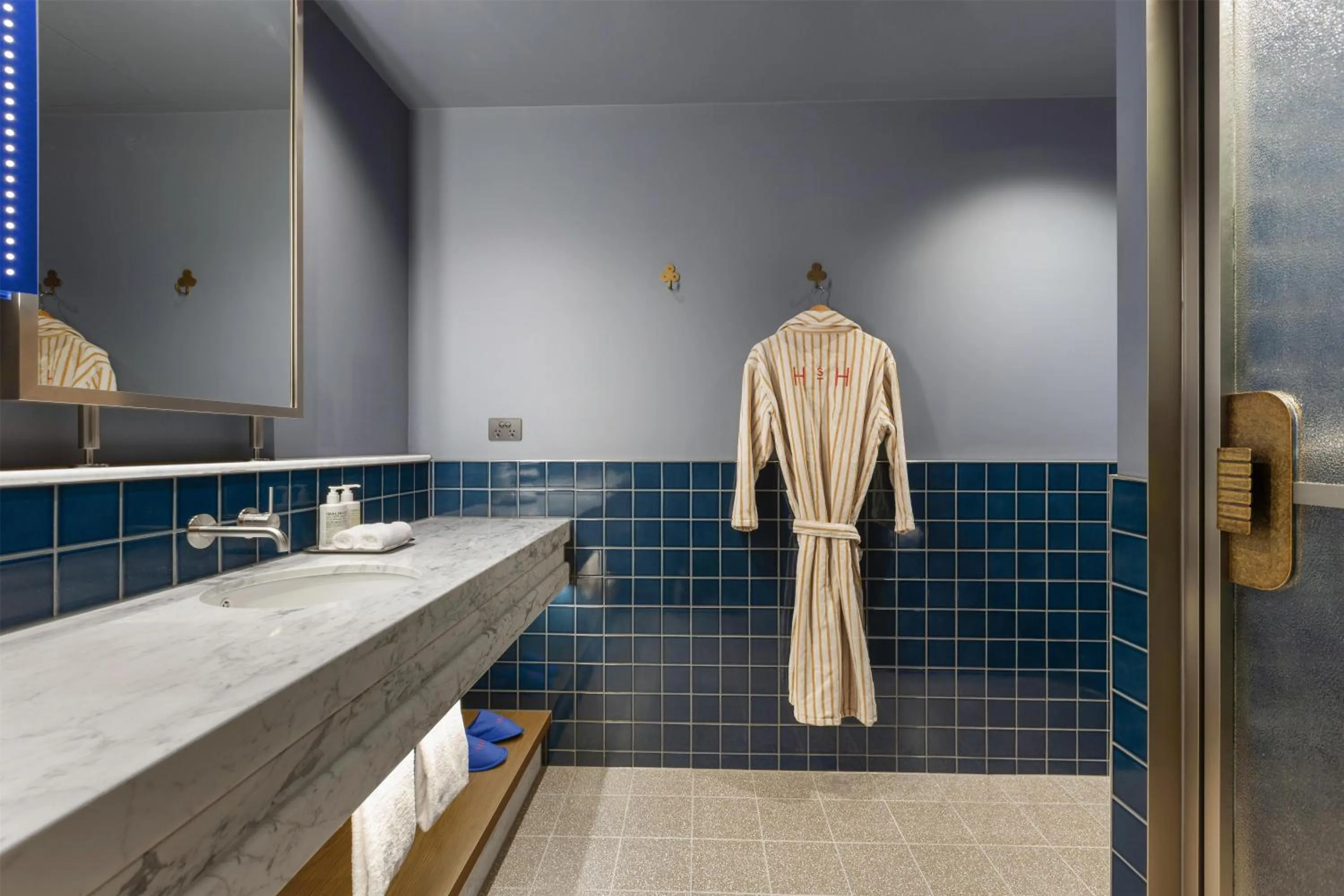 Bathroom in Hannah St Hotel Melbourne