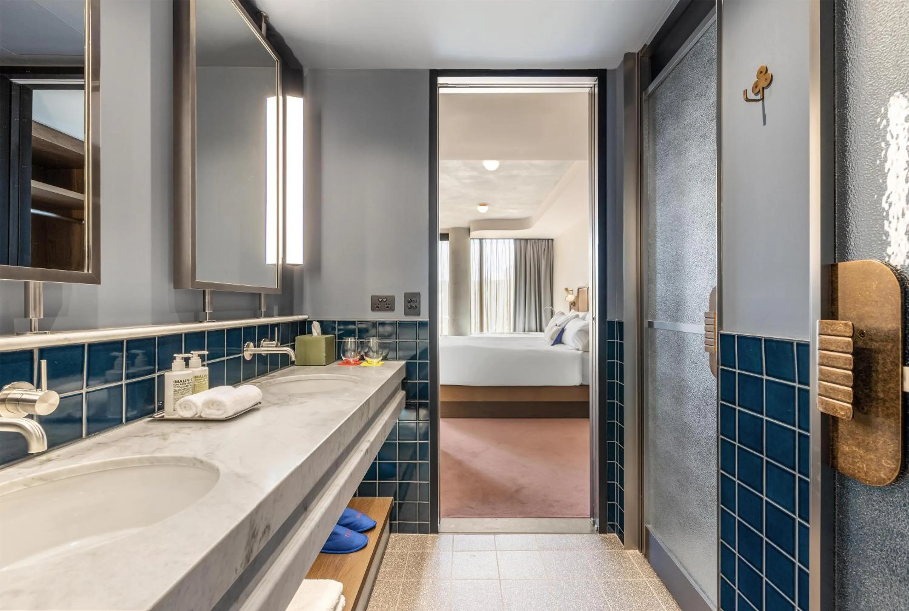 Bathroom in Hannah St Hotel Melbourne