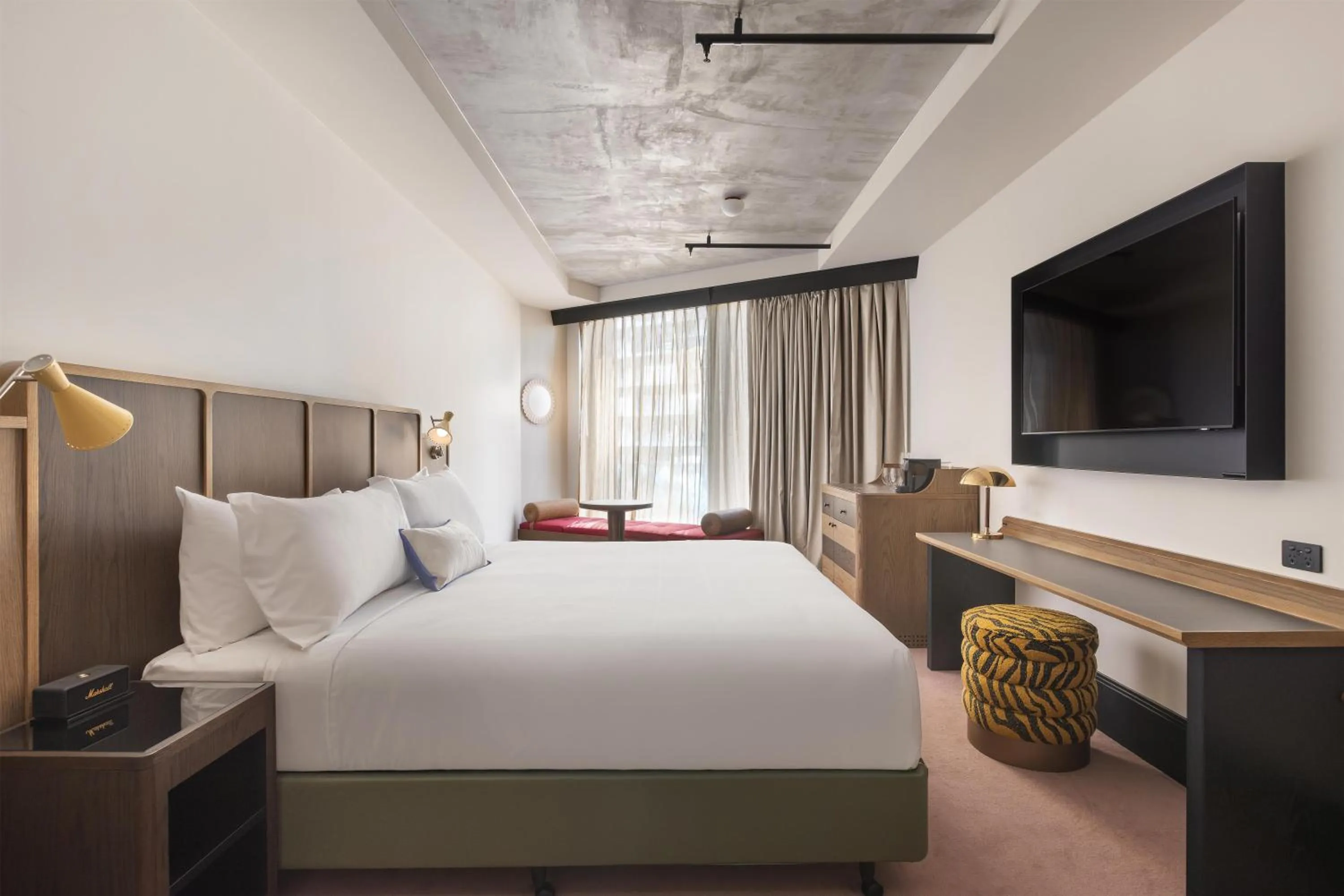 Bedroom, Bed in Hannah St Hotel Melbourne