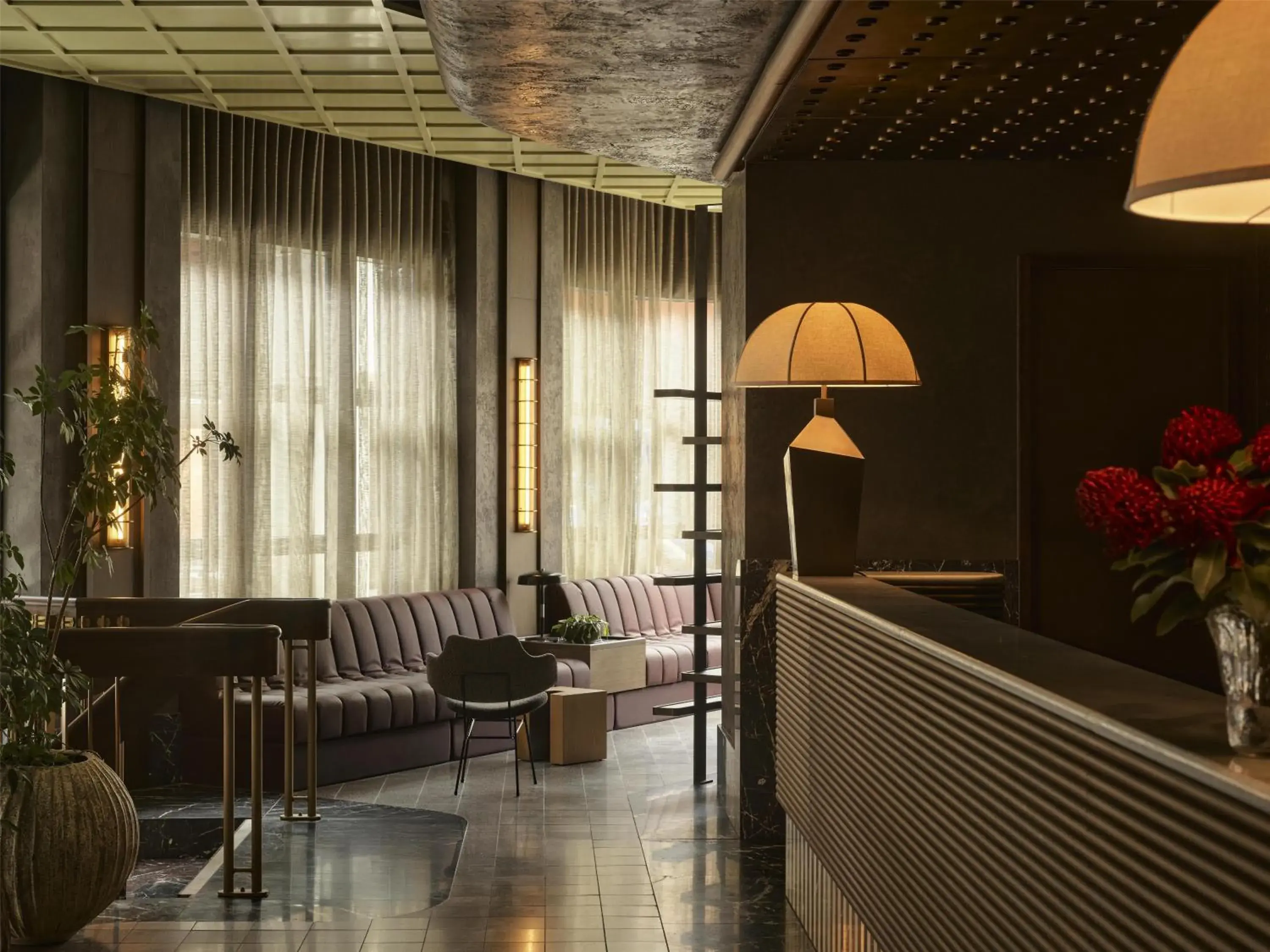 Lobby or reception in Hannah St Hotel Melbourne Lobby or reception in Hannah St Hotel Melbourne