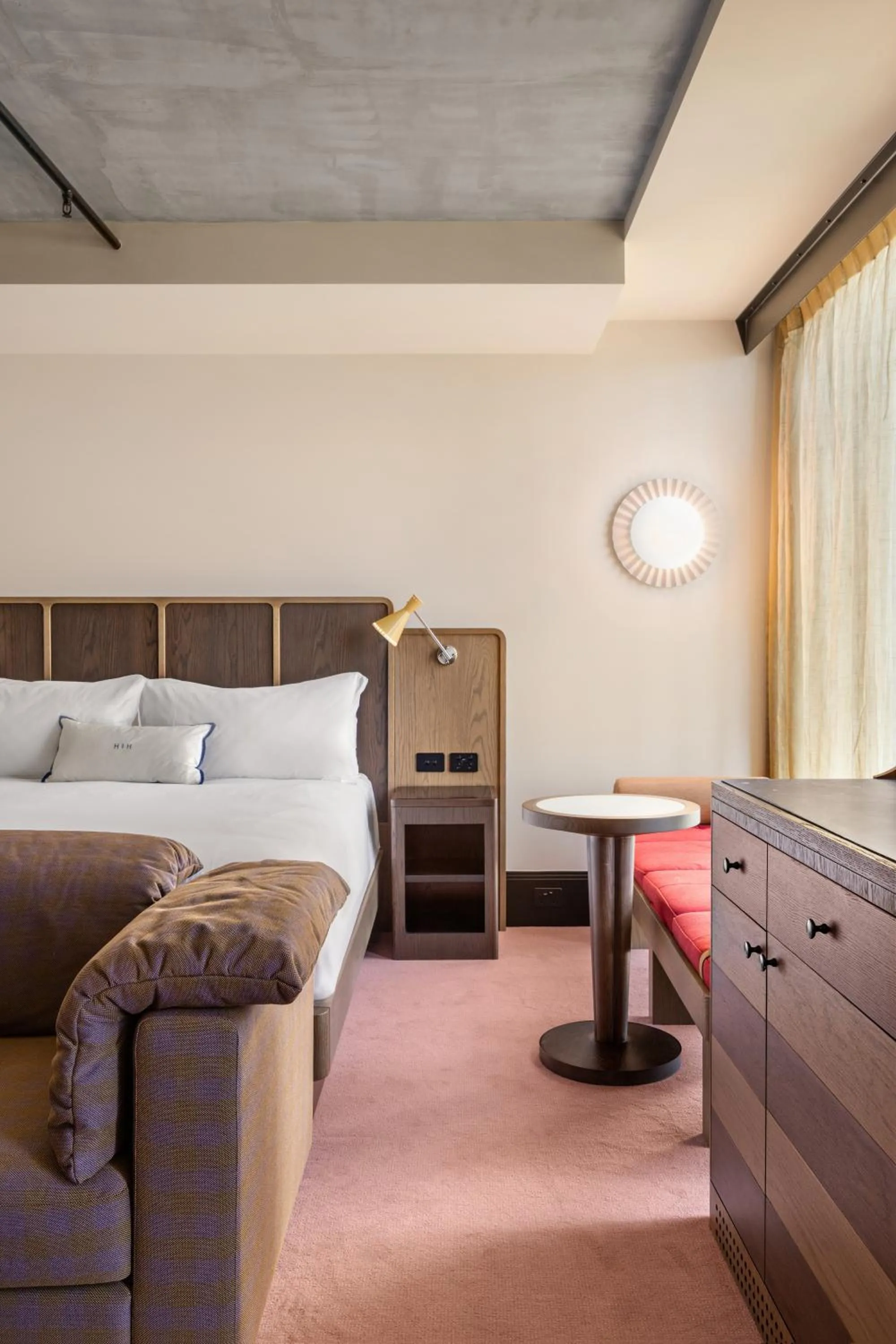 Bed in Hannah St Hotel Melbourne