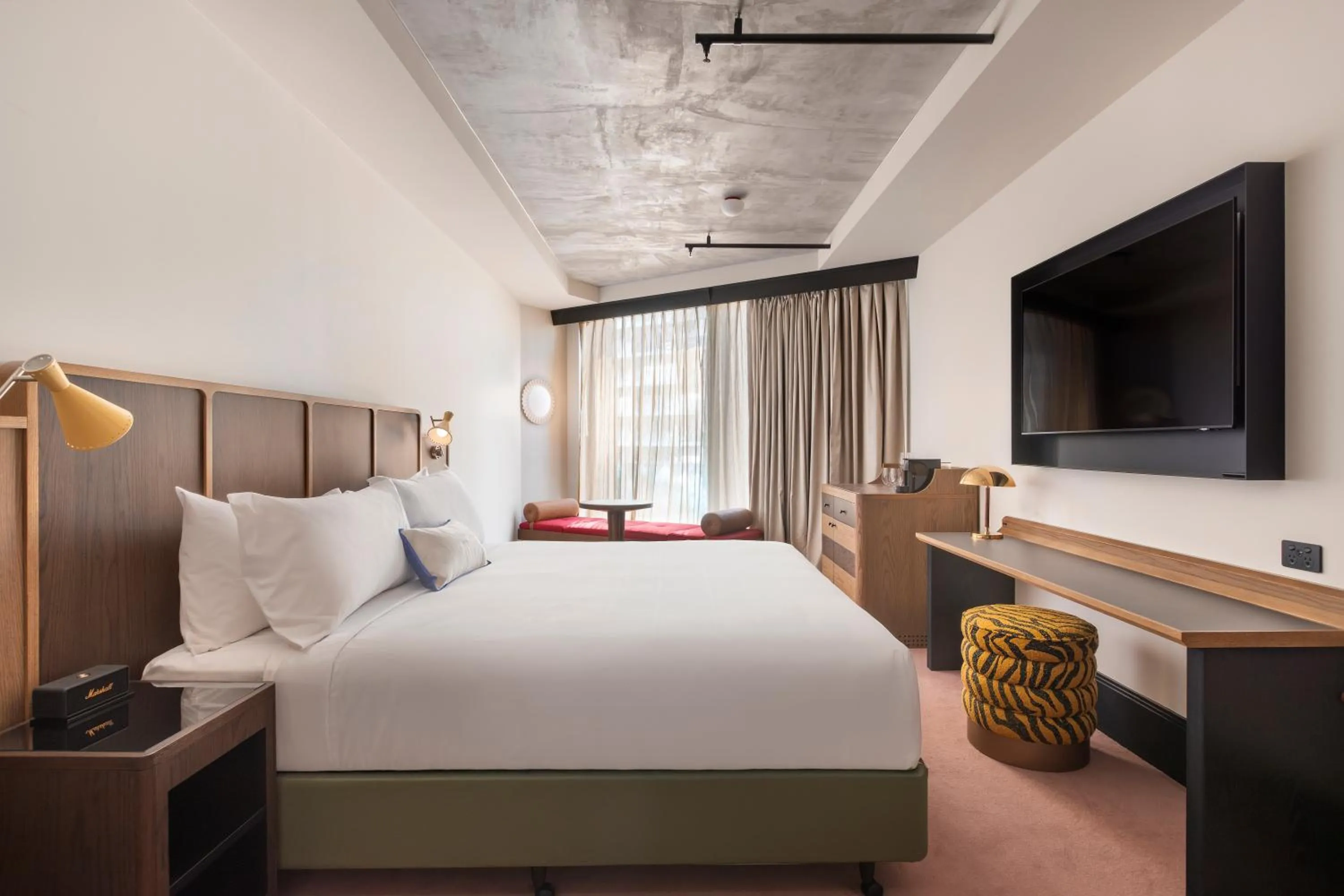 Bed in Hannah St Hotel Melbourne