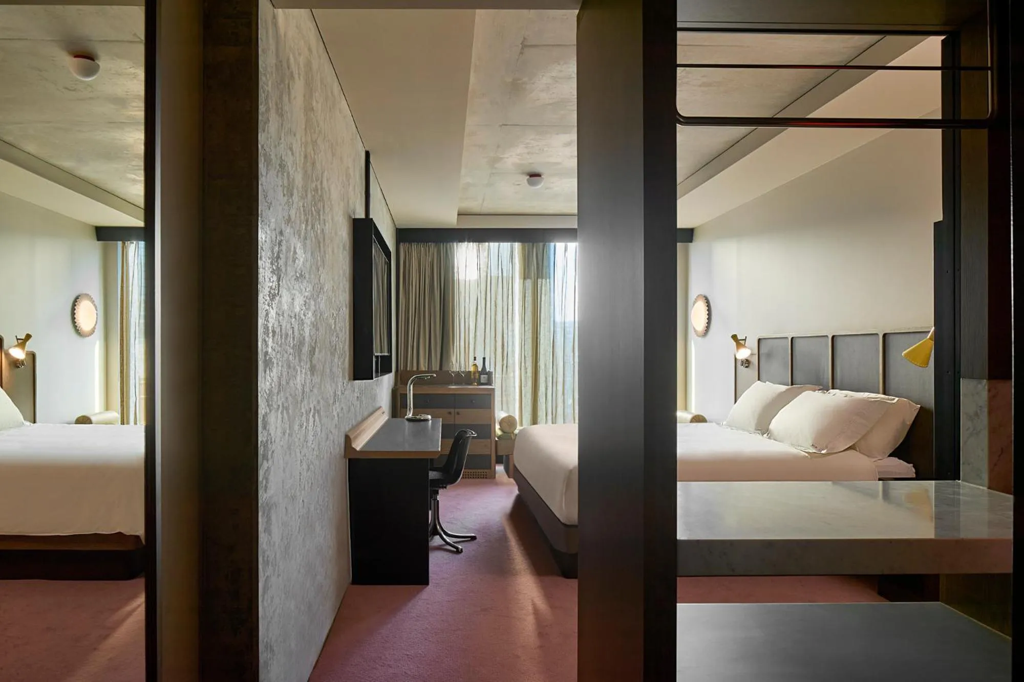 Bed in Hannah St Hotel Melbourne