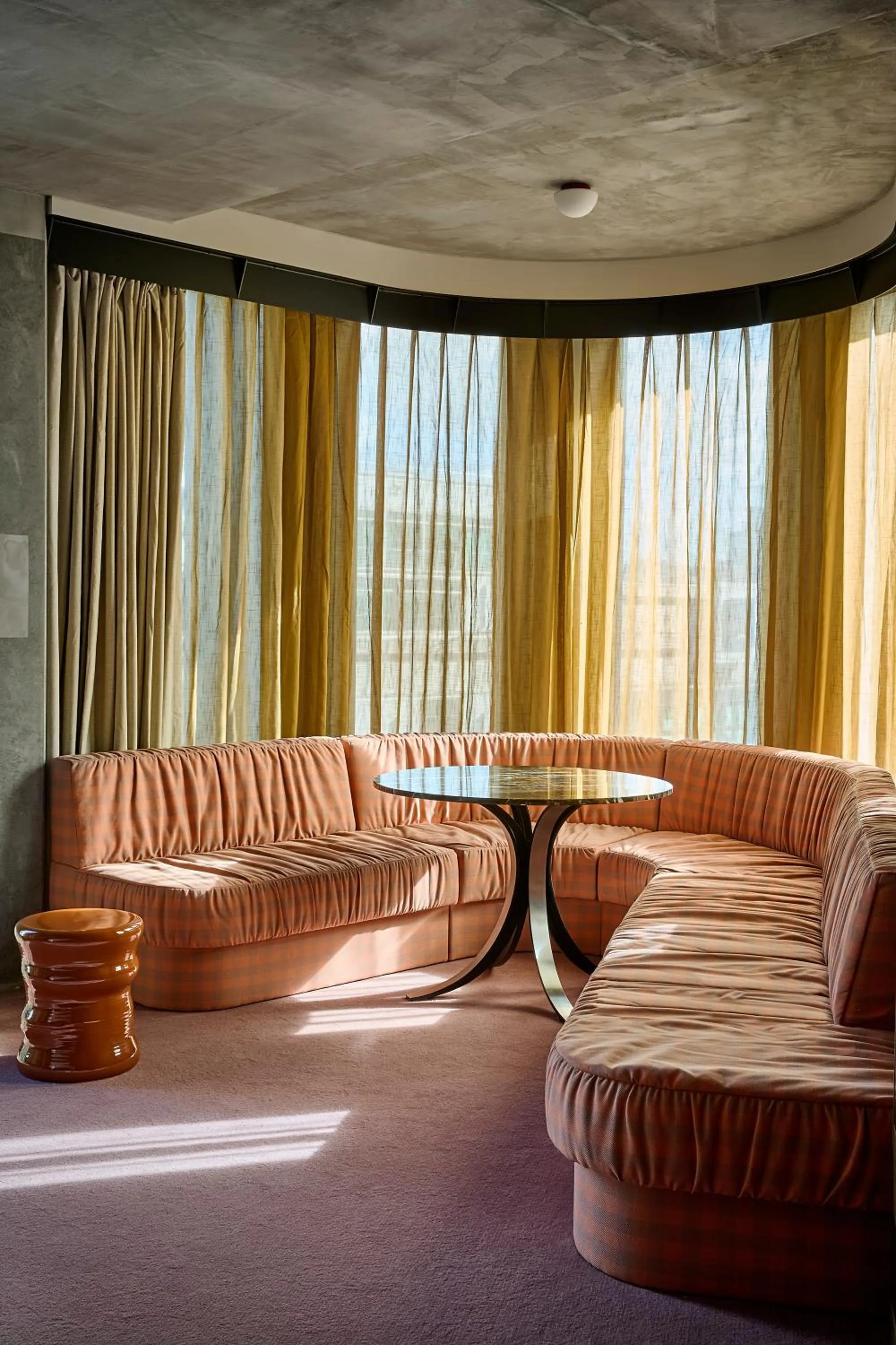 Seating area in Hannah St Hotel Melbourne