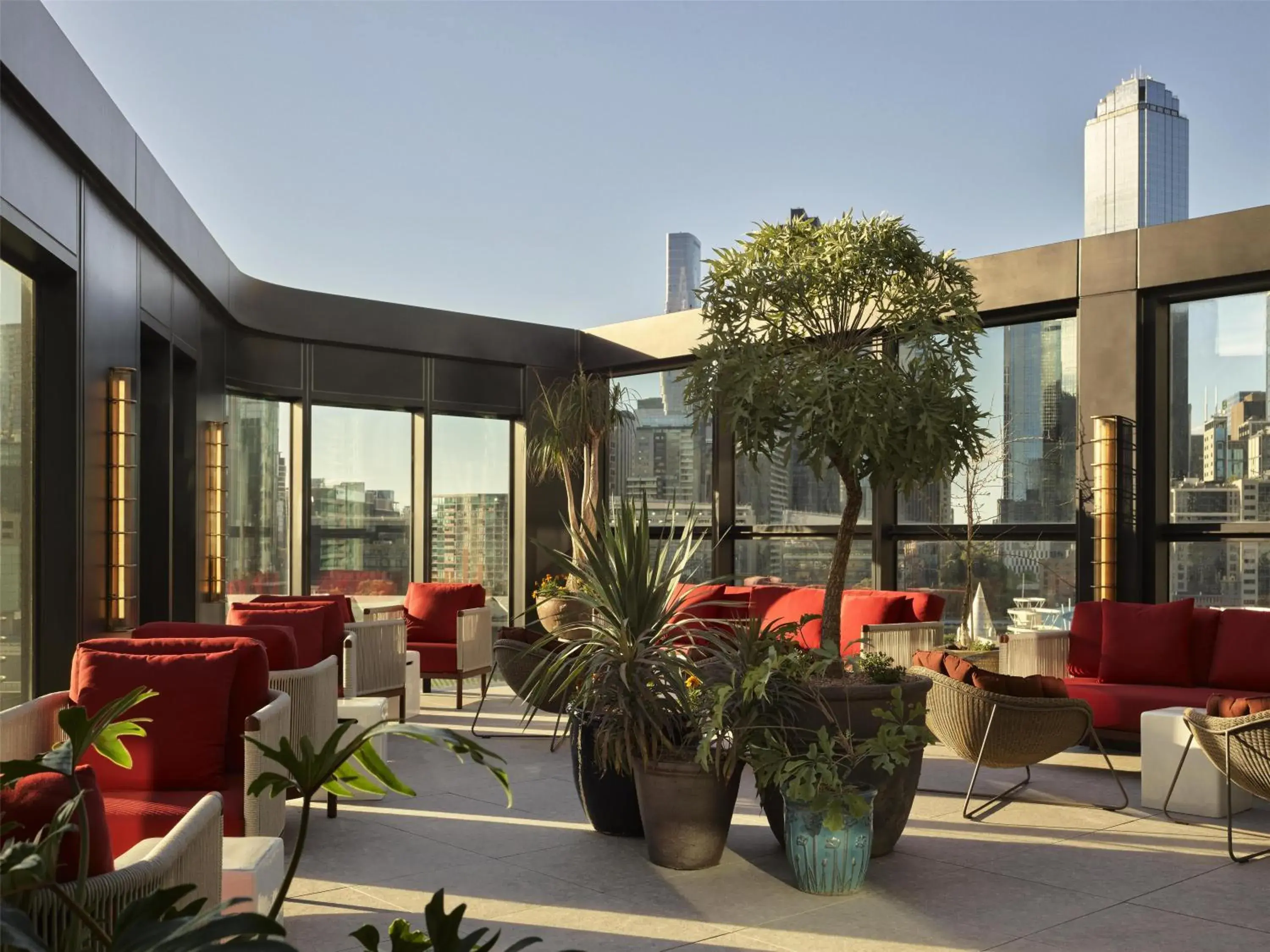 Lounge or bar in Hannah St Hotel Melbourne Lounge or bar in Hannah St Hotel Melbourne