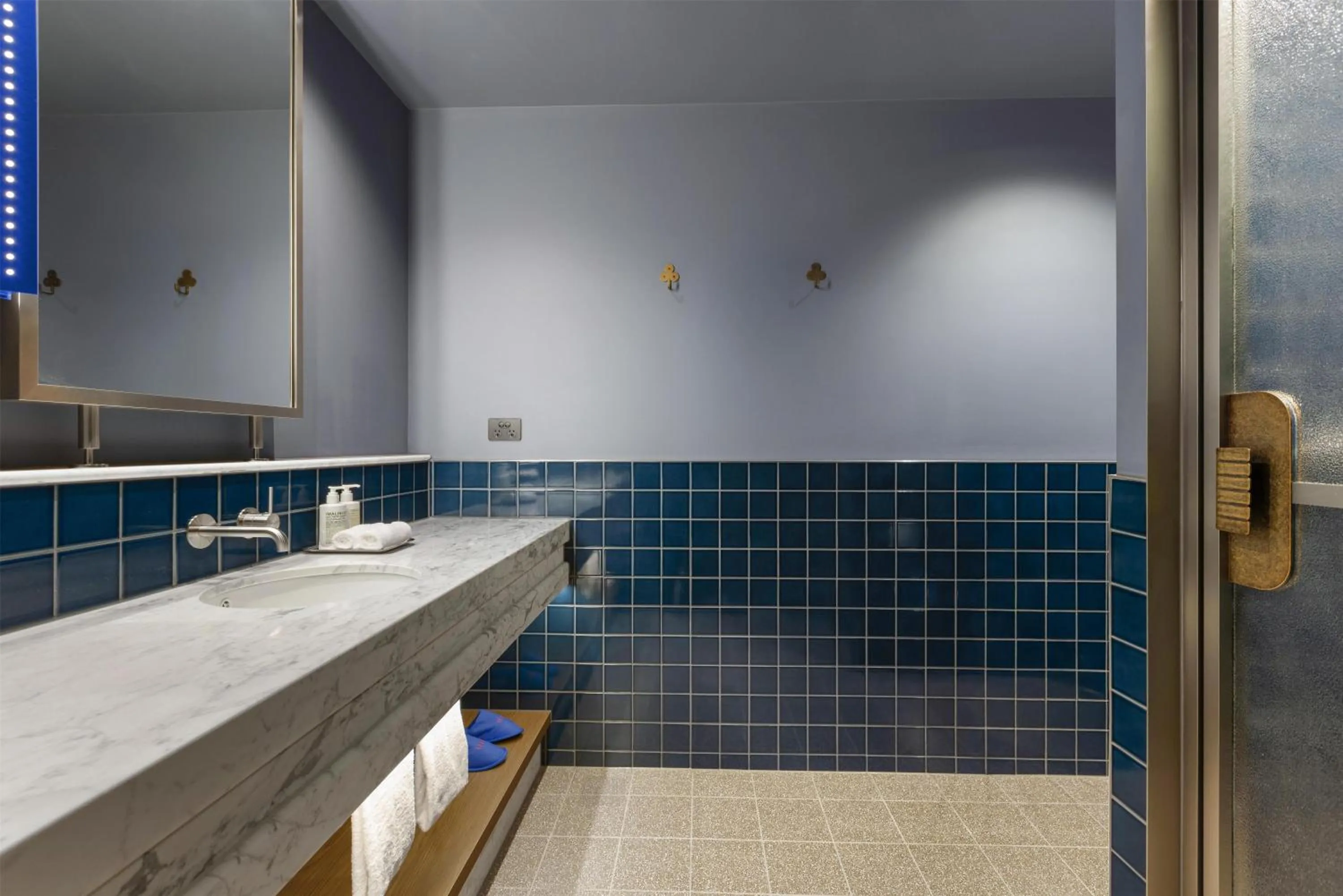 Bathroom in Hannah St Hotel Melbourne