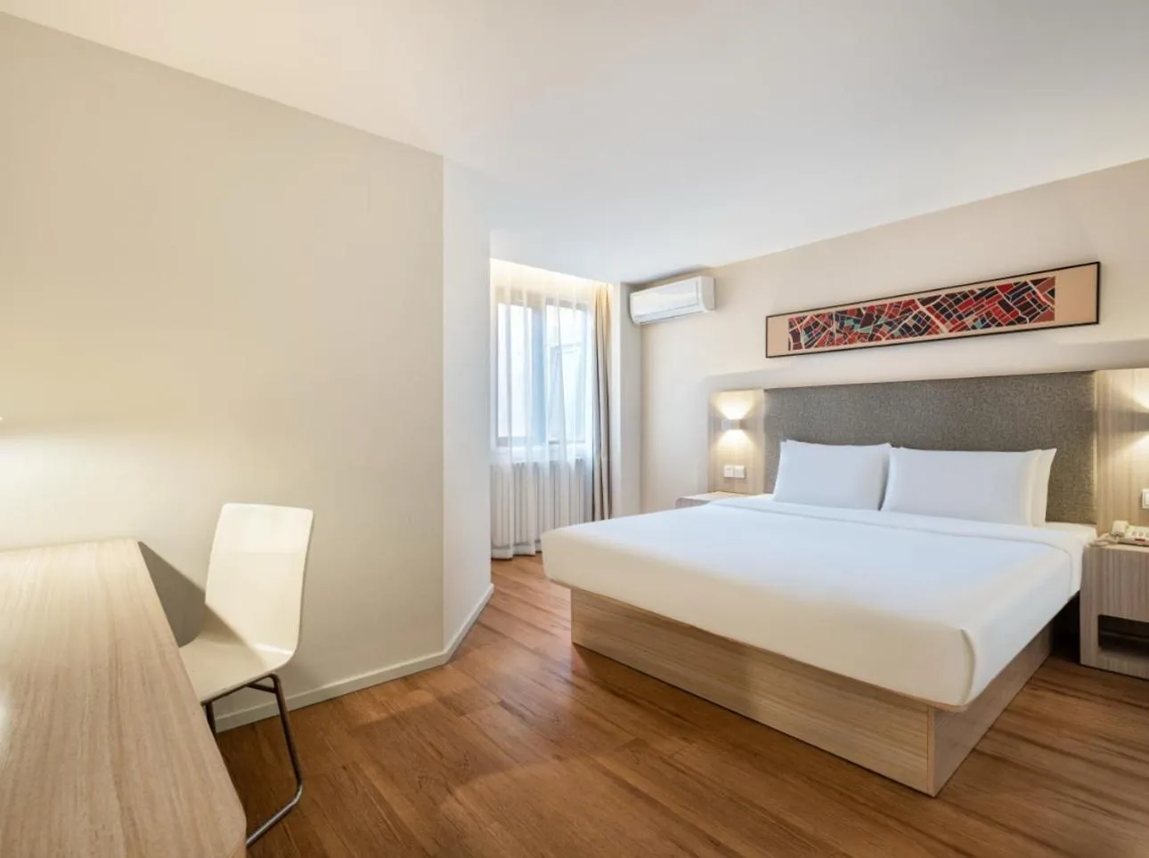 Bed in Hanting Hotel Beijing Wukesong Yongding Road