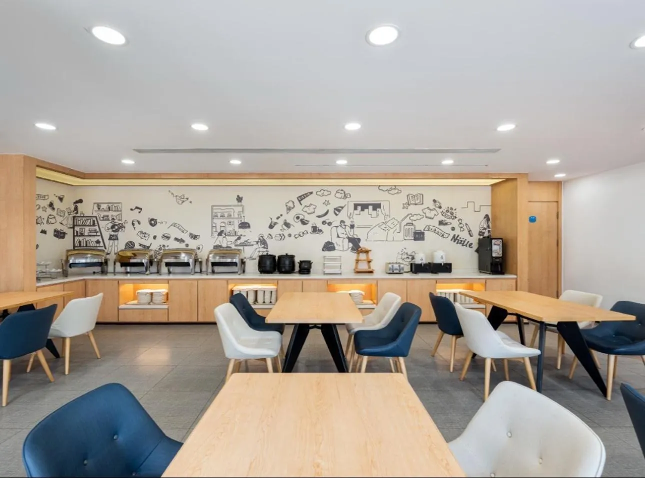 Restaurant/places to eat in Hanting Hotel Beijing Wukesong Yongding Road