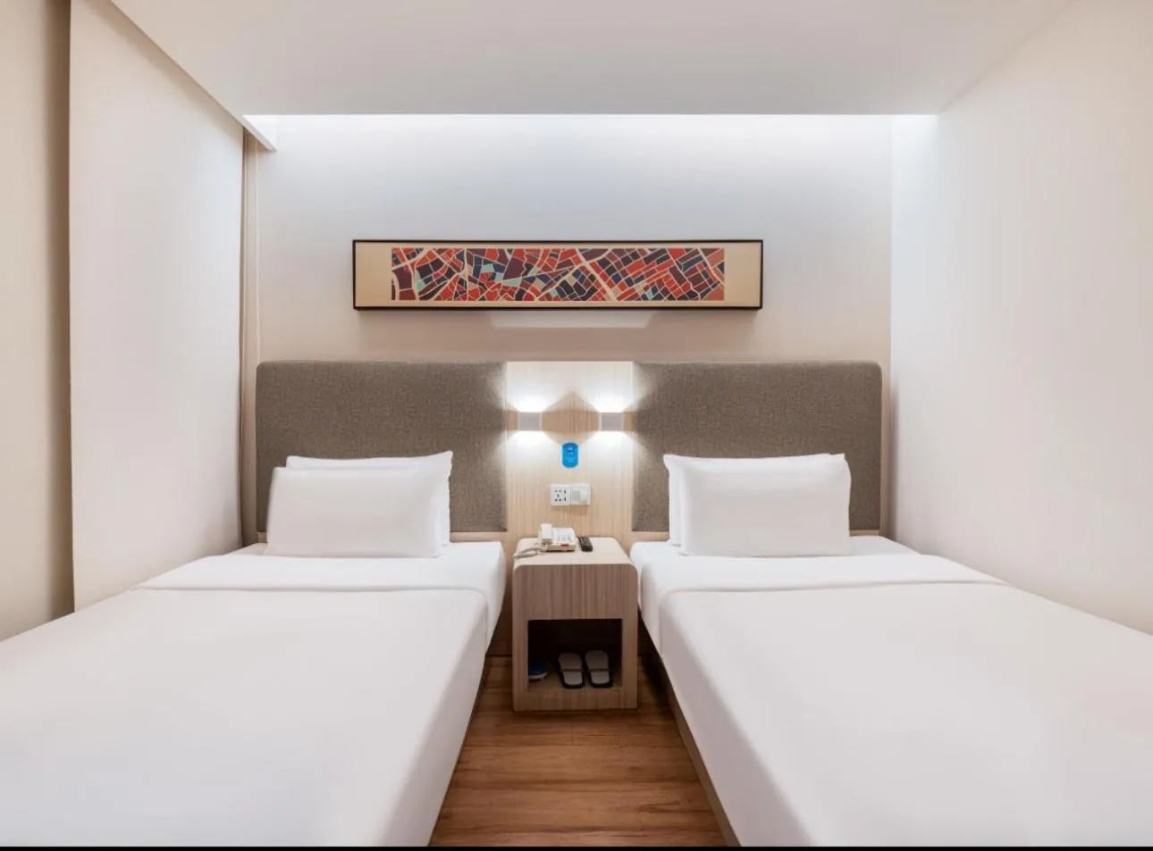 Bed in Hanting Hotel Beijing Wukesong Yongding Road