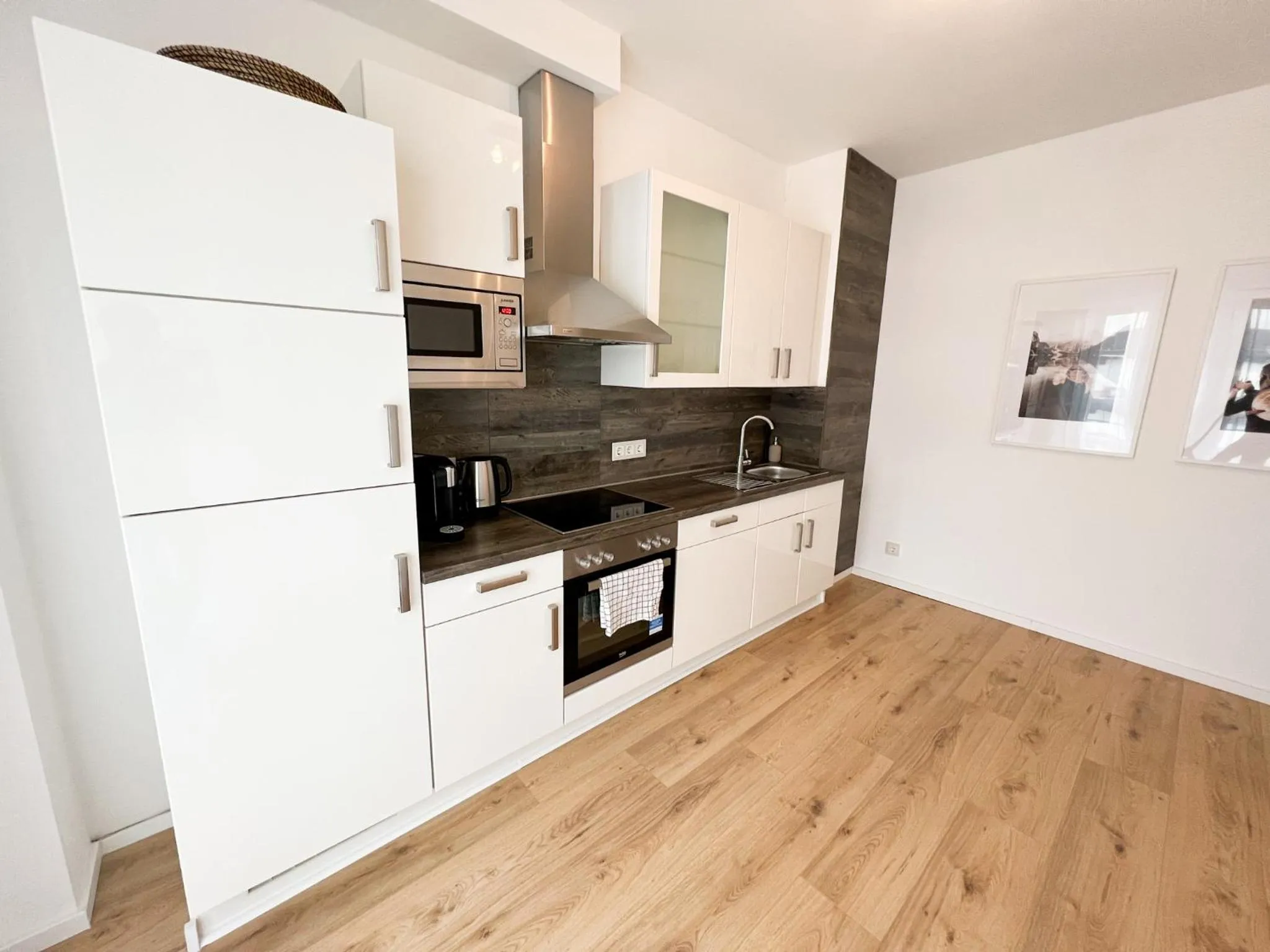 Kitchen or kitchenette in Centerapartments Tonhallenstraße