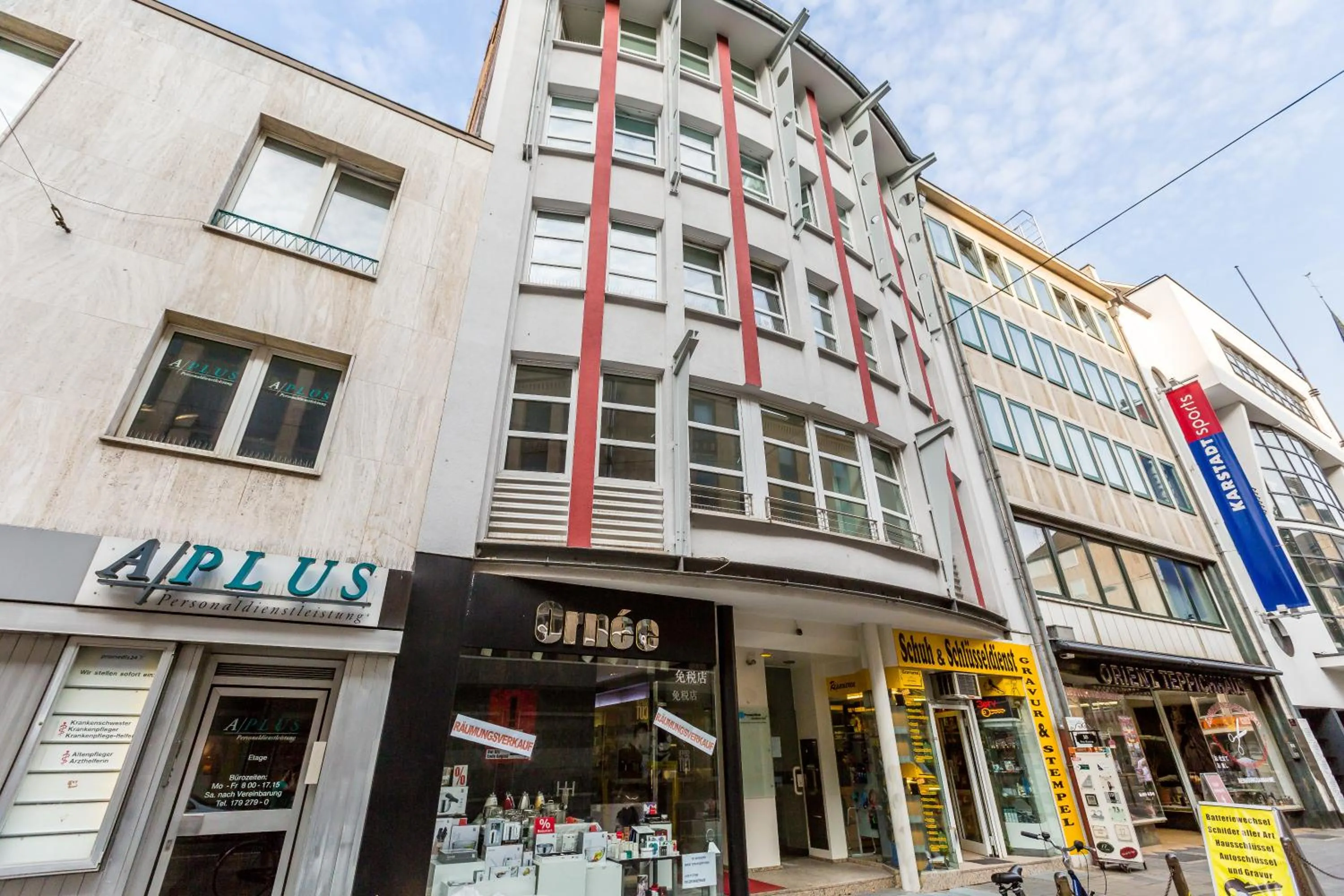 Facade/entrance in Centerapartments Tonhallenstraße