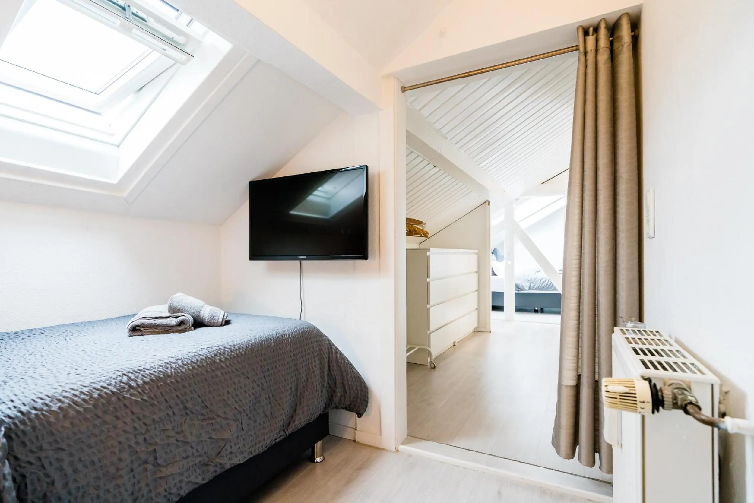 Bed in Centerapartments Tonhallenstraße