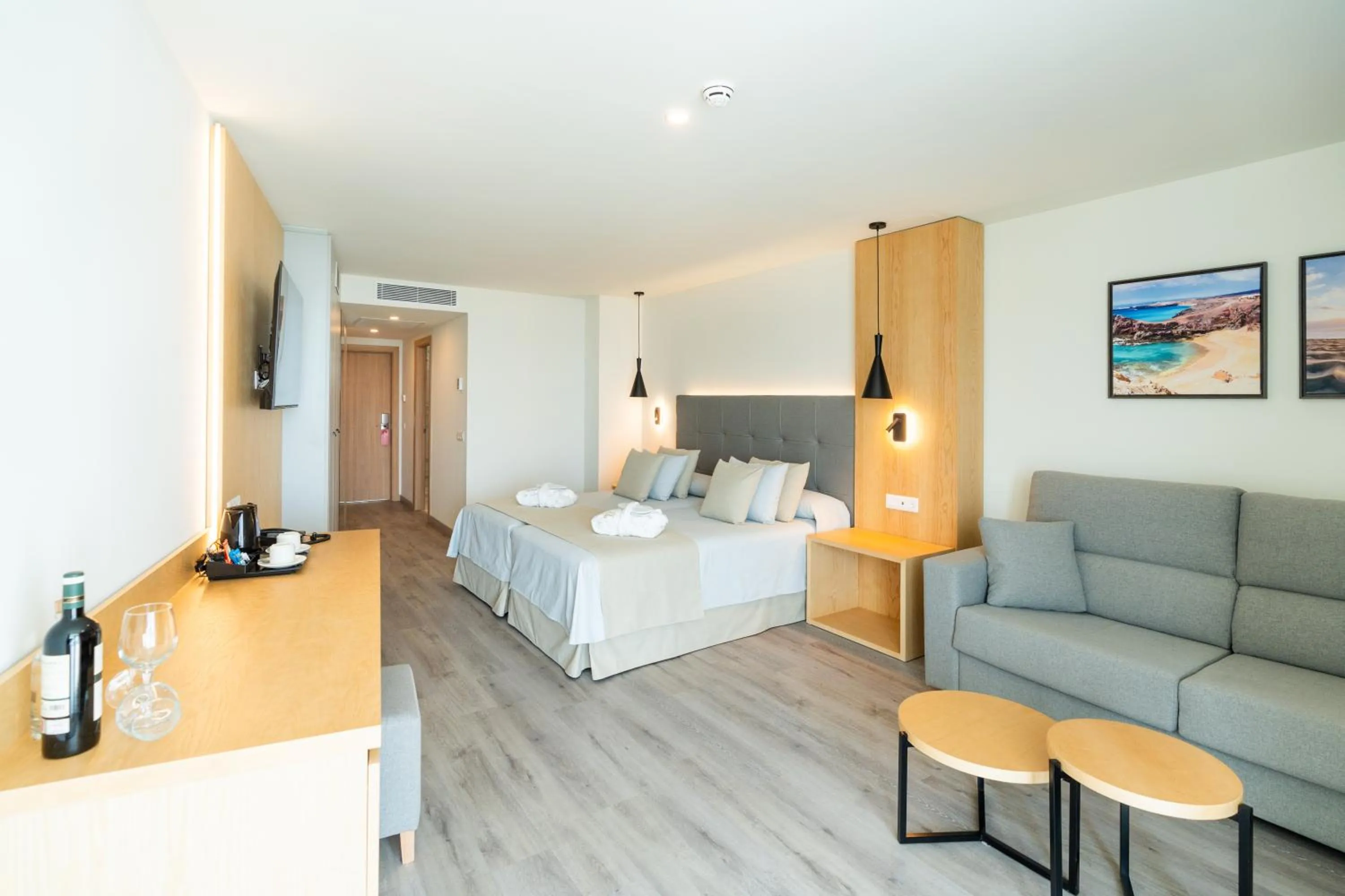 Bed in HL Rondo Hotel