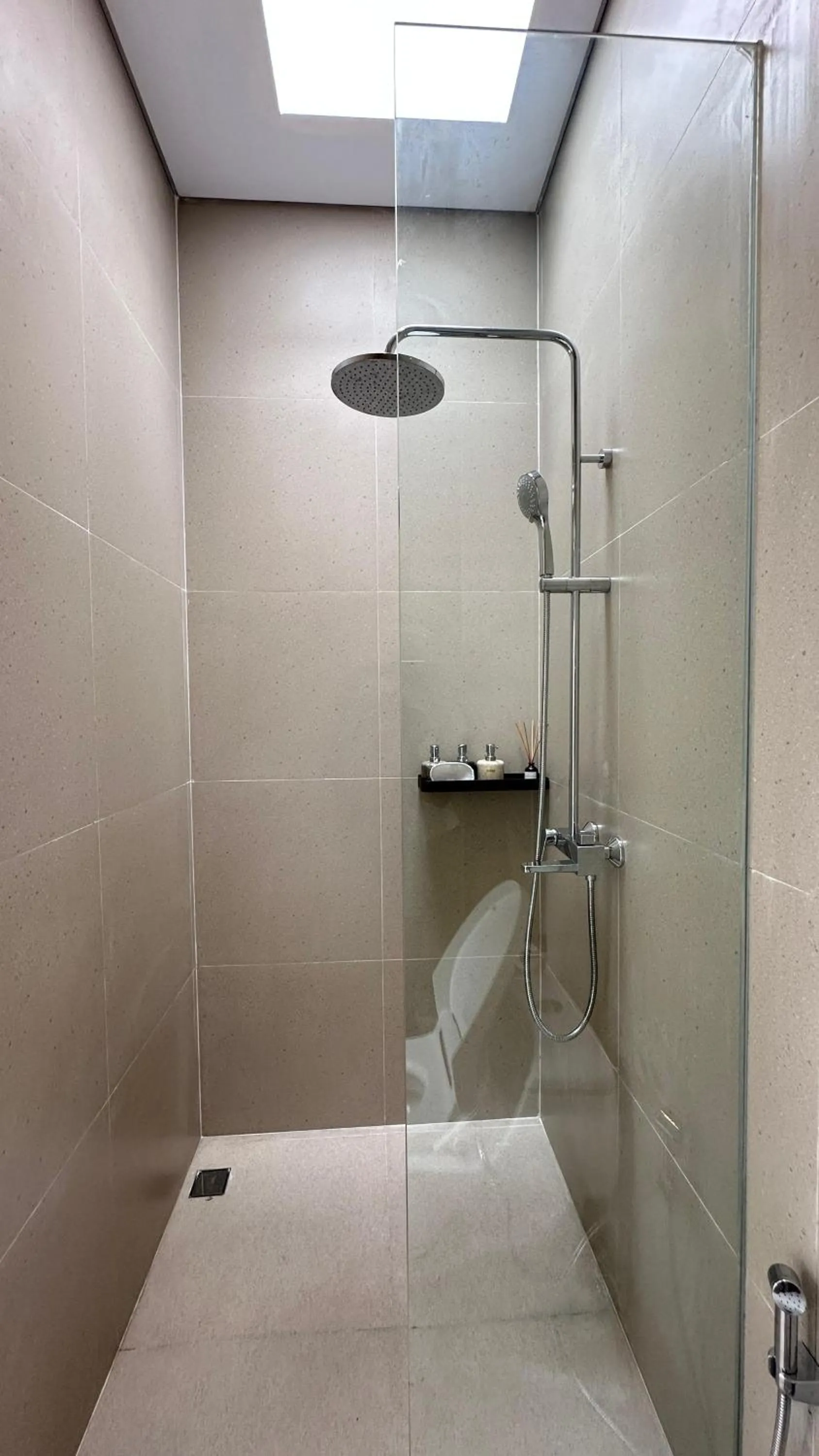 Shower in Maithala Villa & Living