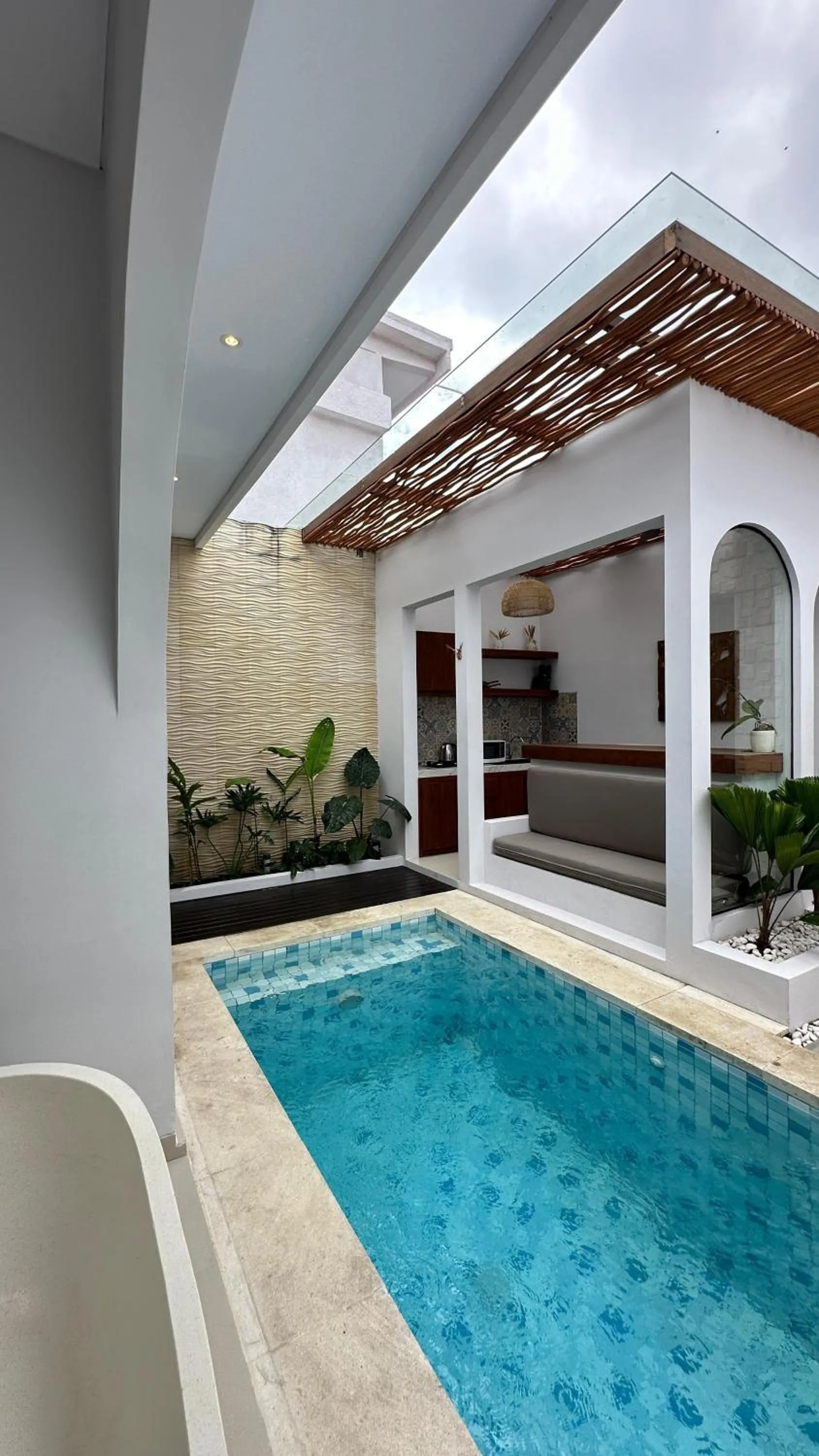 Swimming pool in Maithala Villa & Living