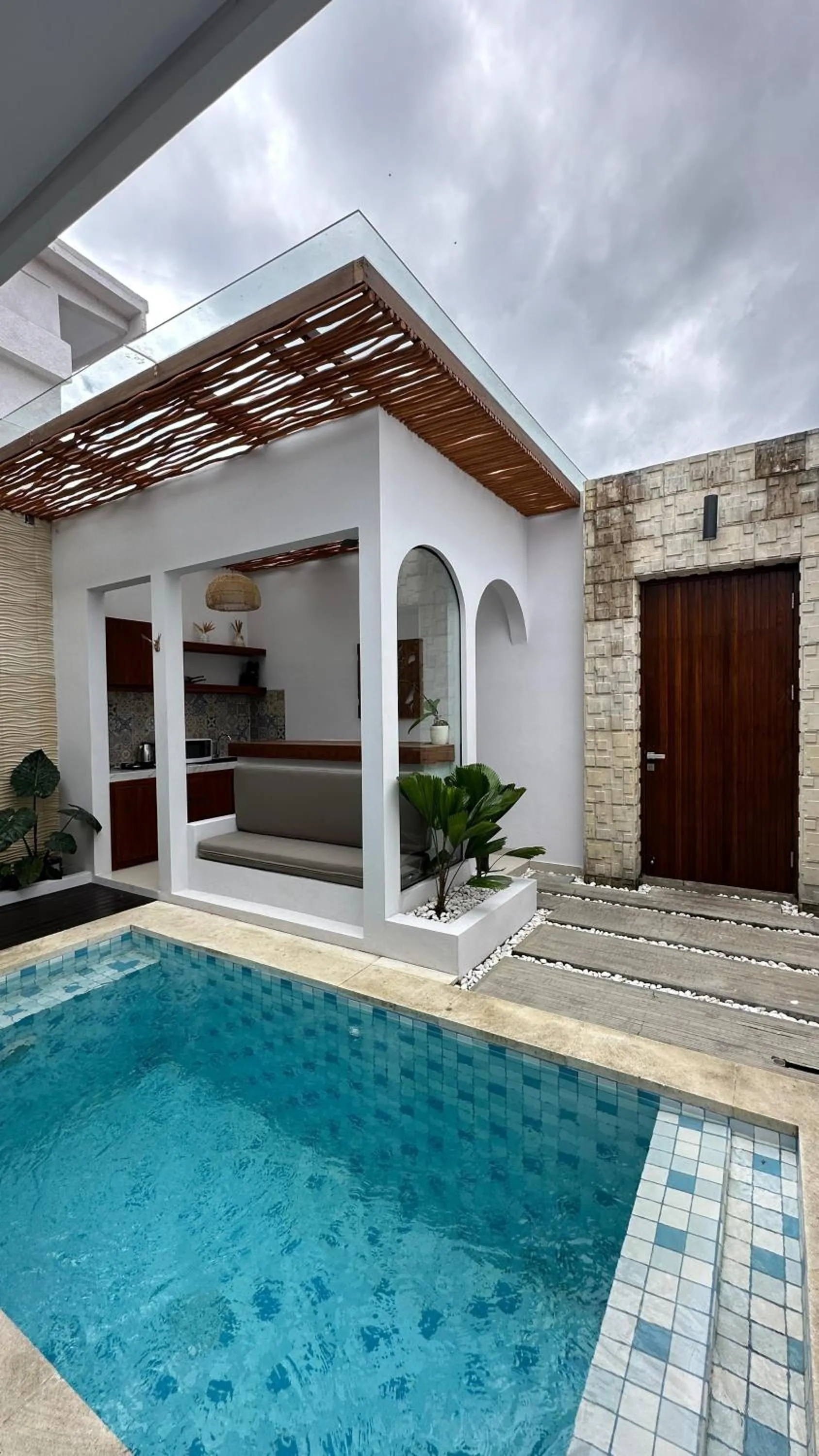 Swimming pool in Maithala Villa & Living