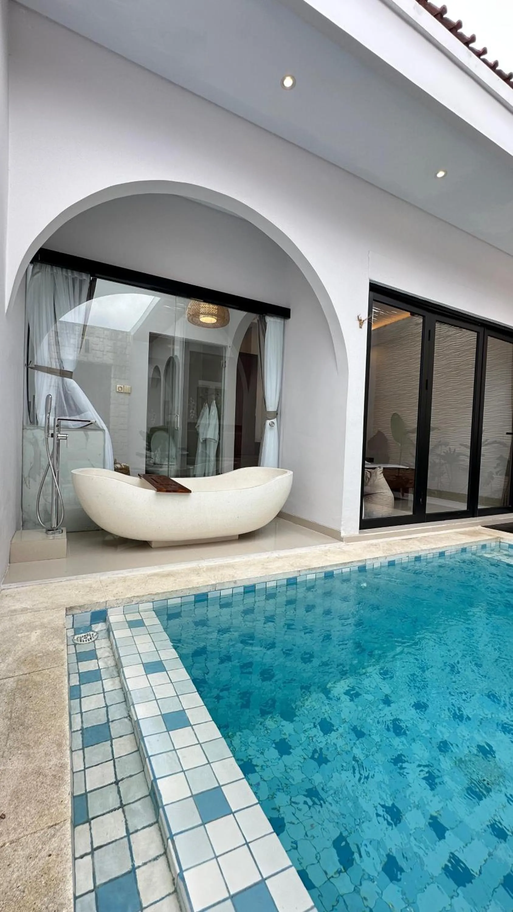 Swimming pool in Maithala Villa & Living