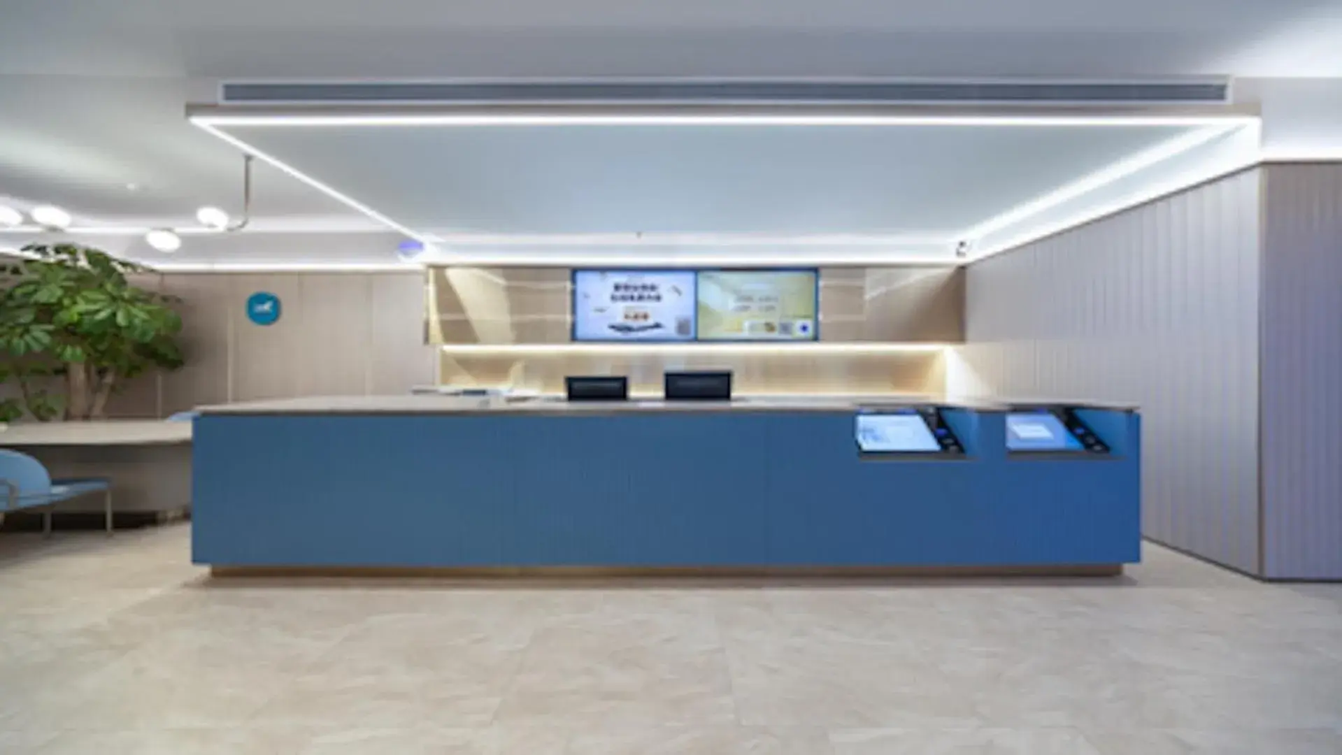 Lobby or reception in Hanting Hotel Beijing Wanfeng Road Qilizhuang Subway Station Lobby or reception in Hanting Hotel Beijing Wanfeng Road Qilizhuang Subway Station