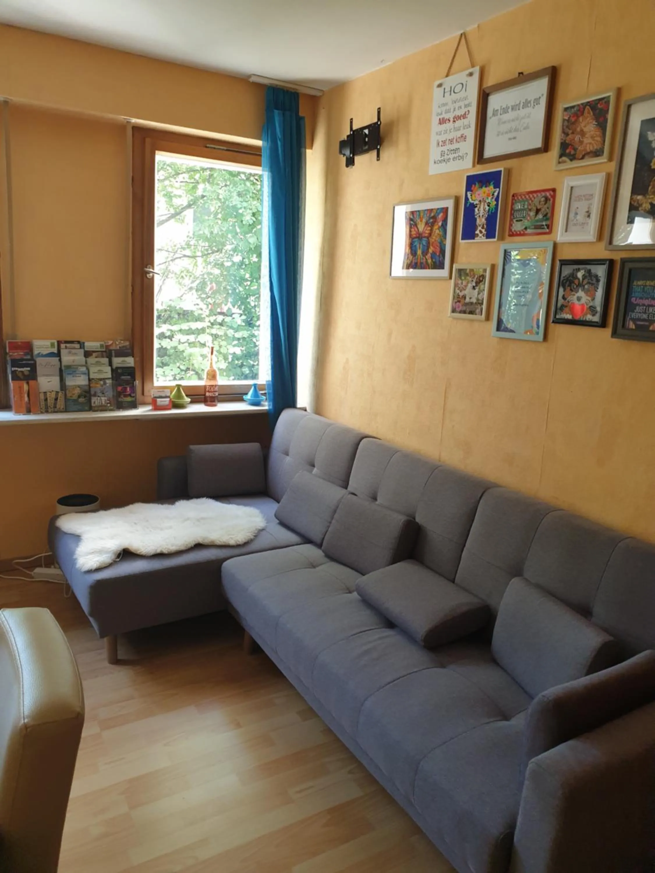 Communal lounge/ TV room in Famile Hotel Kameleon