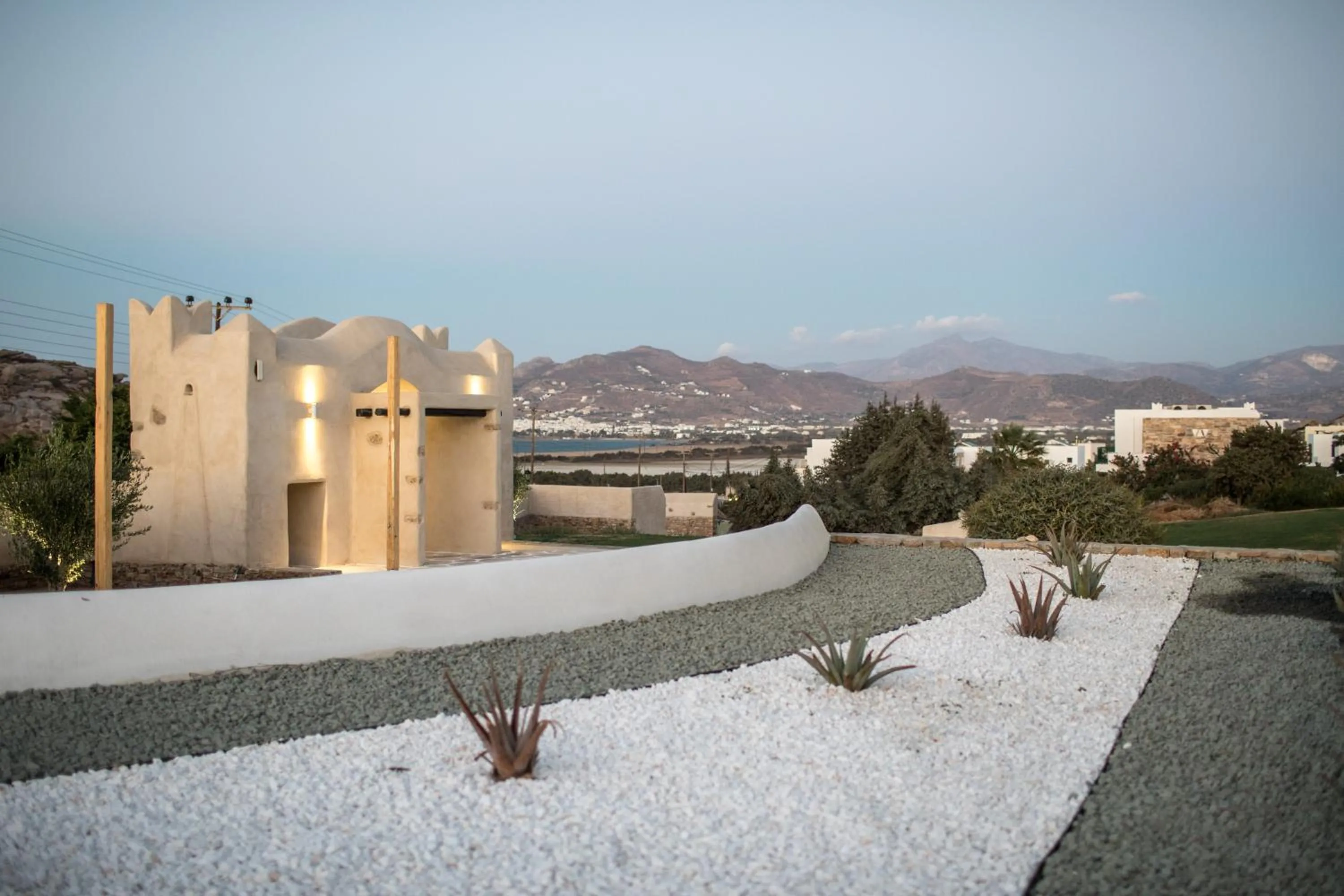 Natural landscape in Naxos Euphoria Suites