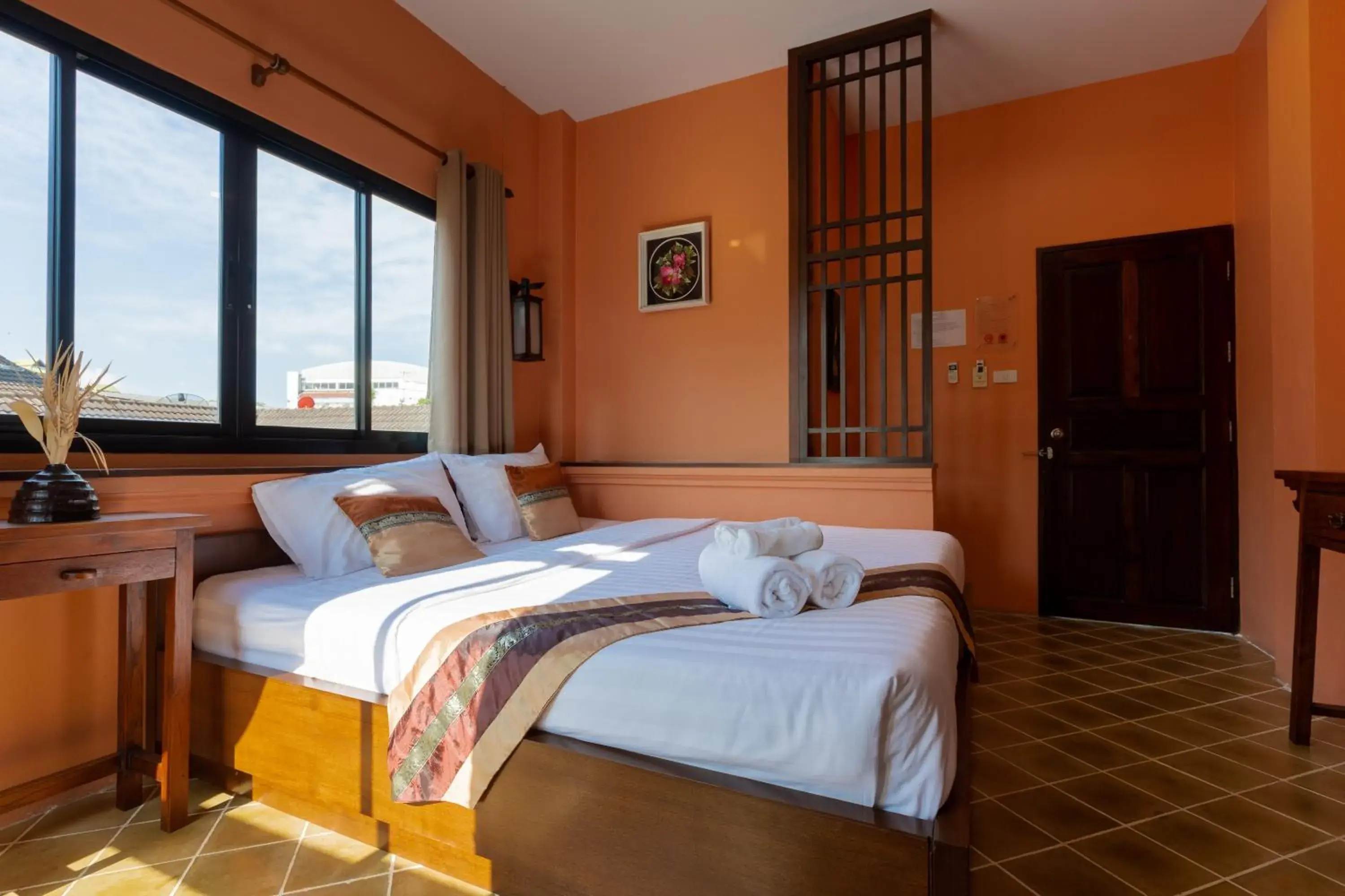 Bed in Huen Hug Chiang Mai Bed in Huen Hug Chiang Mai